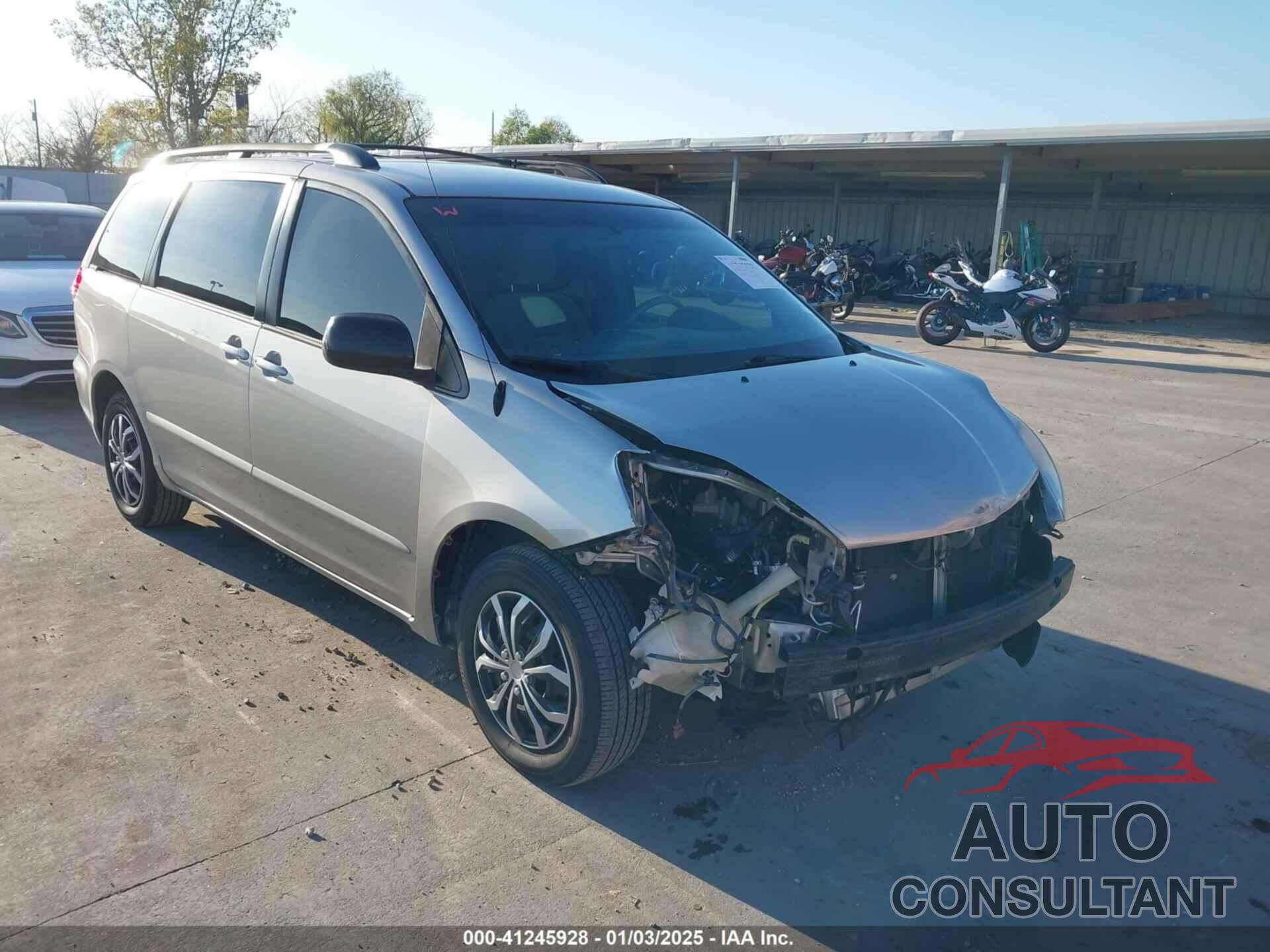 TOYOTA SIENNA 2009 - 5TDZK23C09S245524