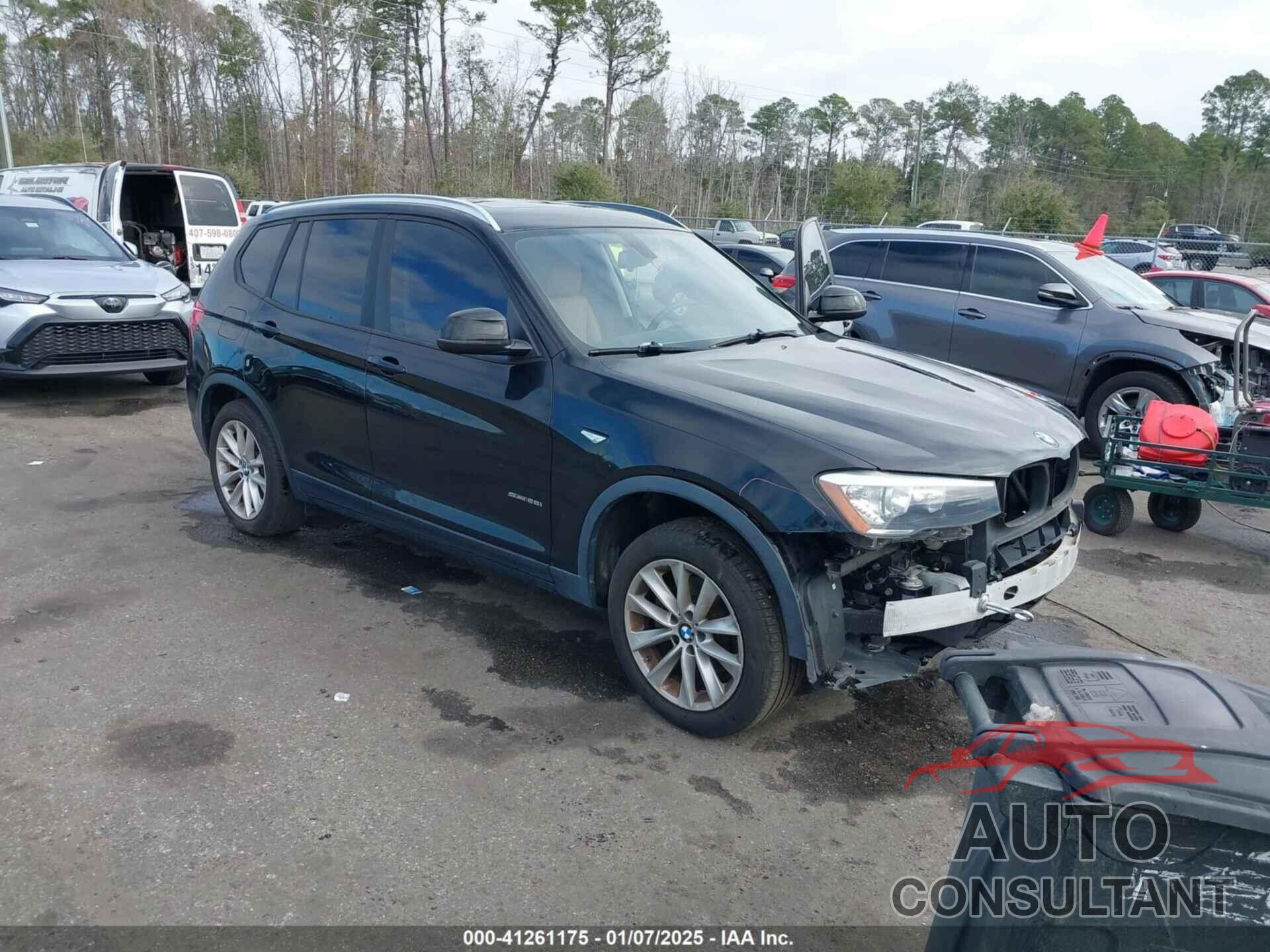 BMW X3 2017 - 5UXWZ7C31H0X41329