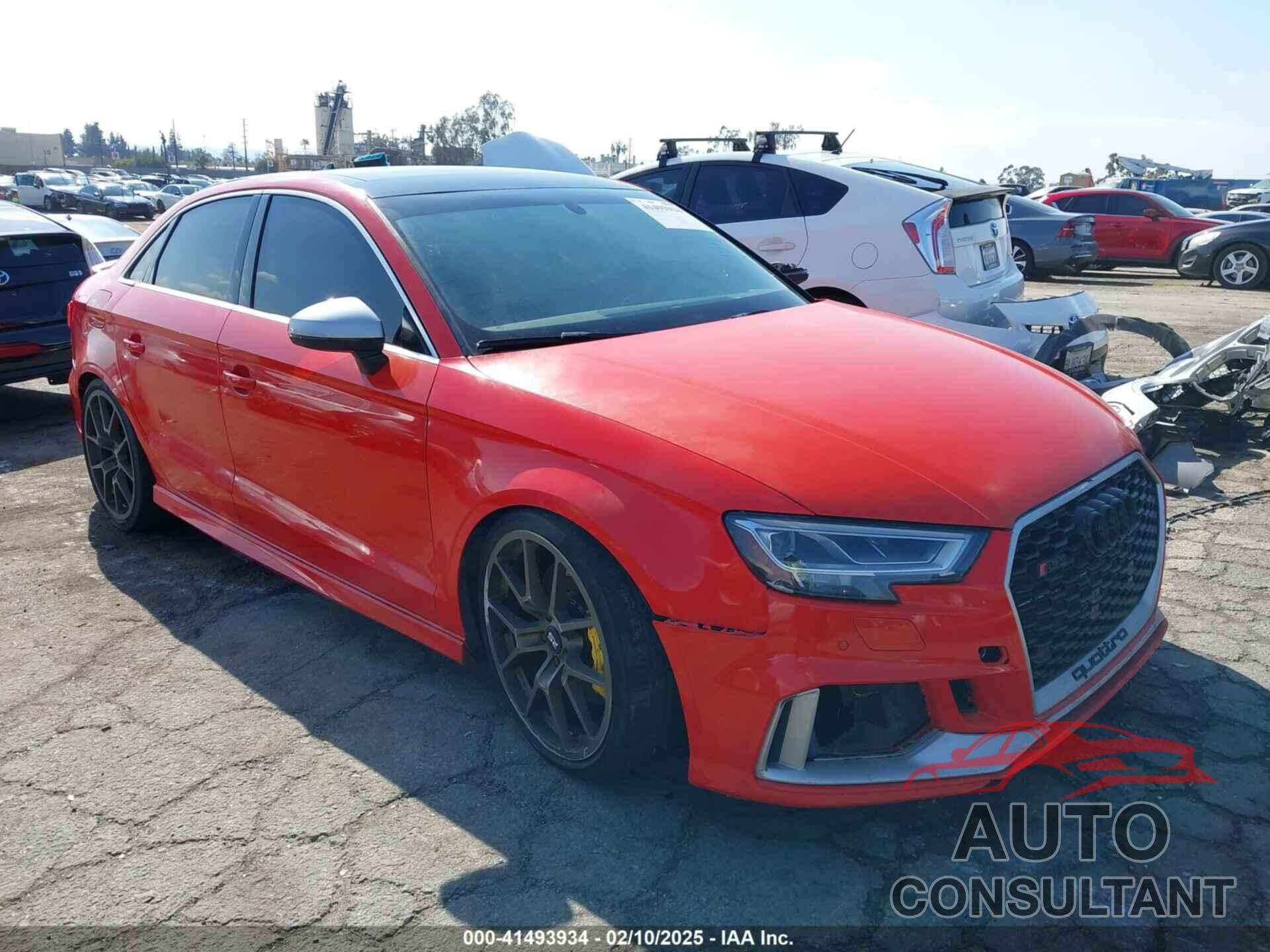 AUDI RS 3 2017 - WUABWGFF1H1900197