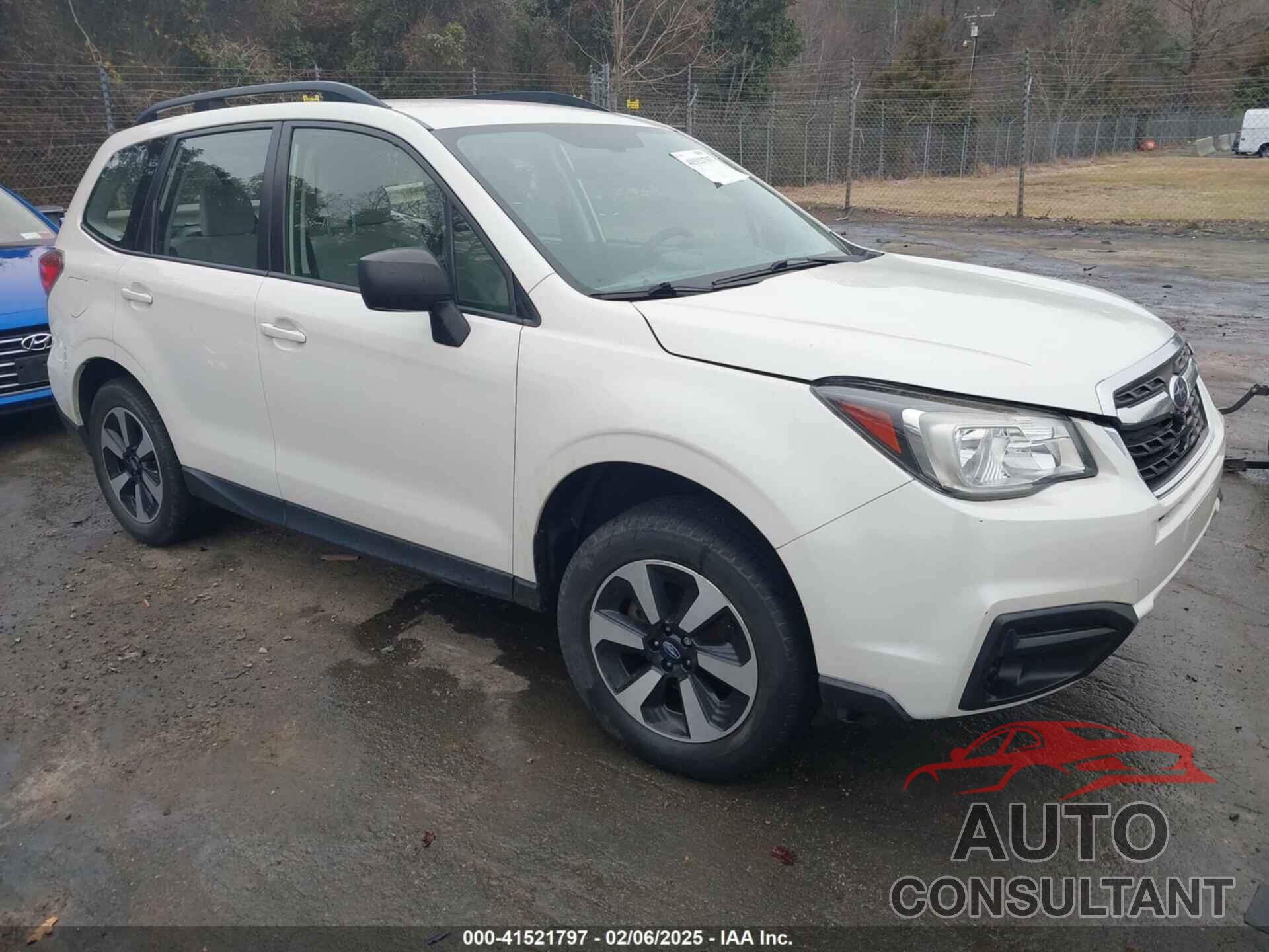 SUBARU FORESTER 2017 - JF2SJABC4HH472283