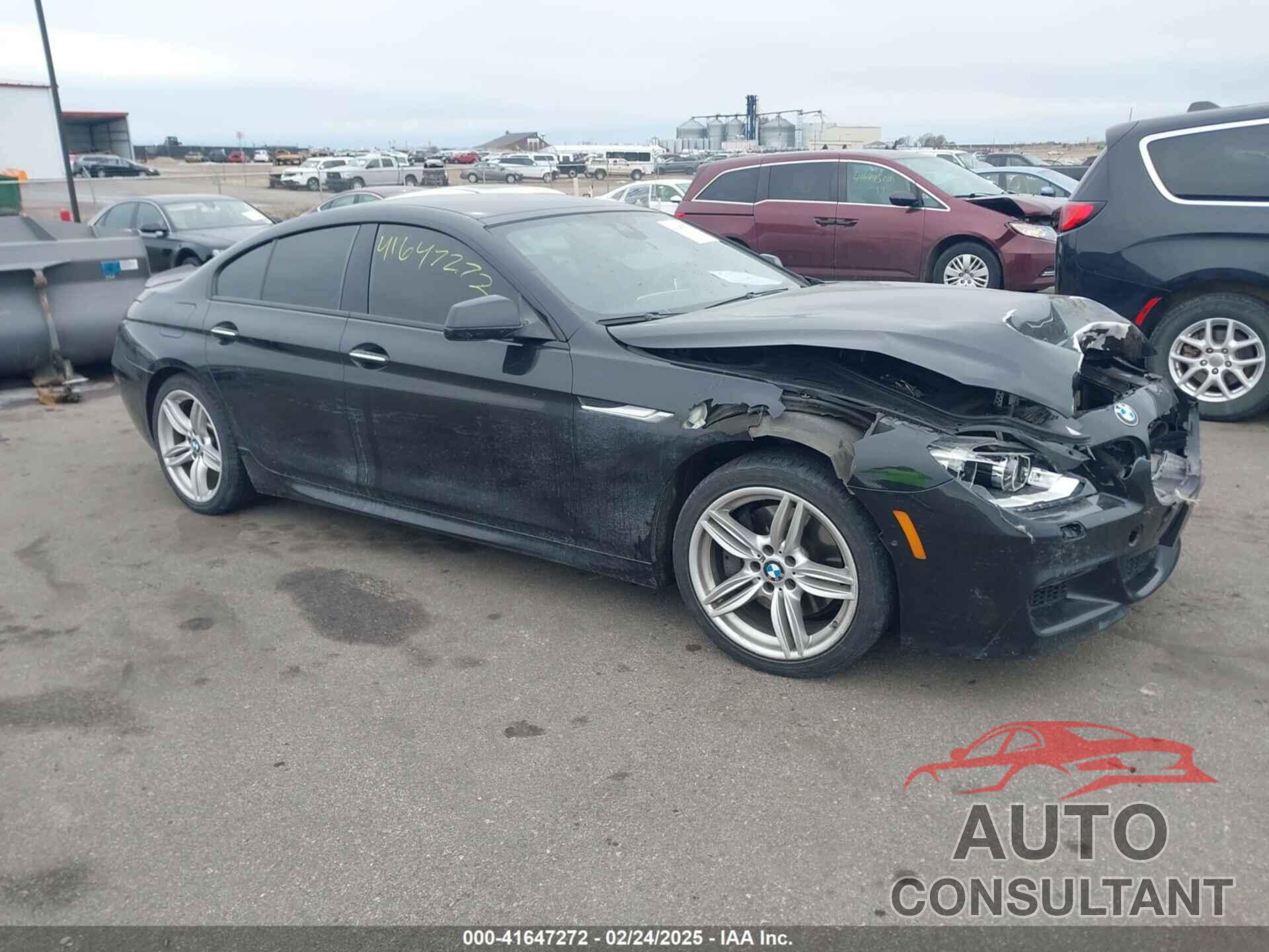 BMW 650I GRAN COUPE 2015 - WBA6B4C50FD761614