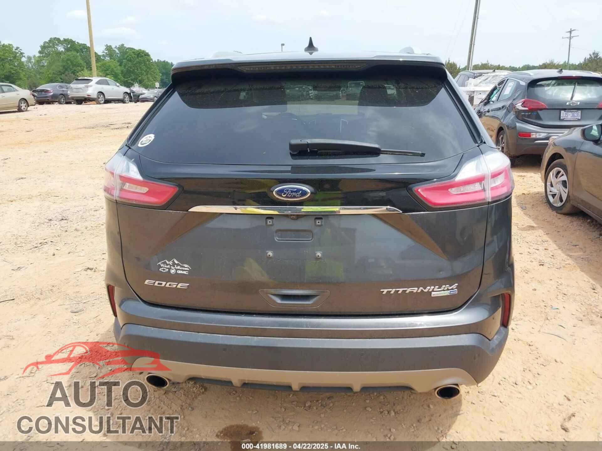 FORD EDGE 2020 - 2FMPK4K98LBA76737