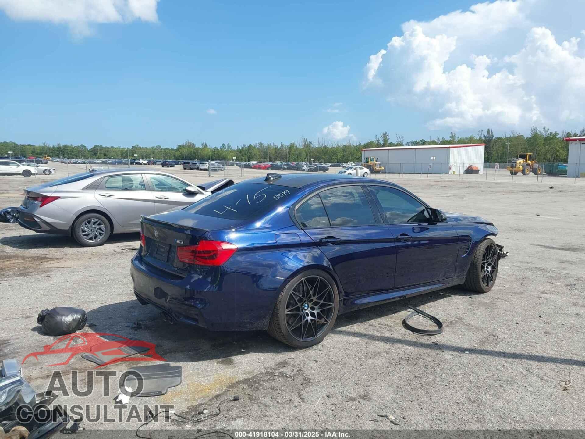 BMW M3 2018 - WBS8M9C57J5K98465