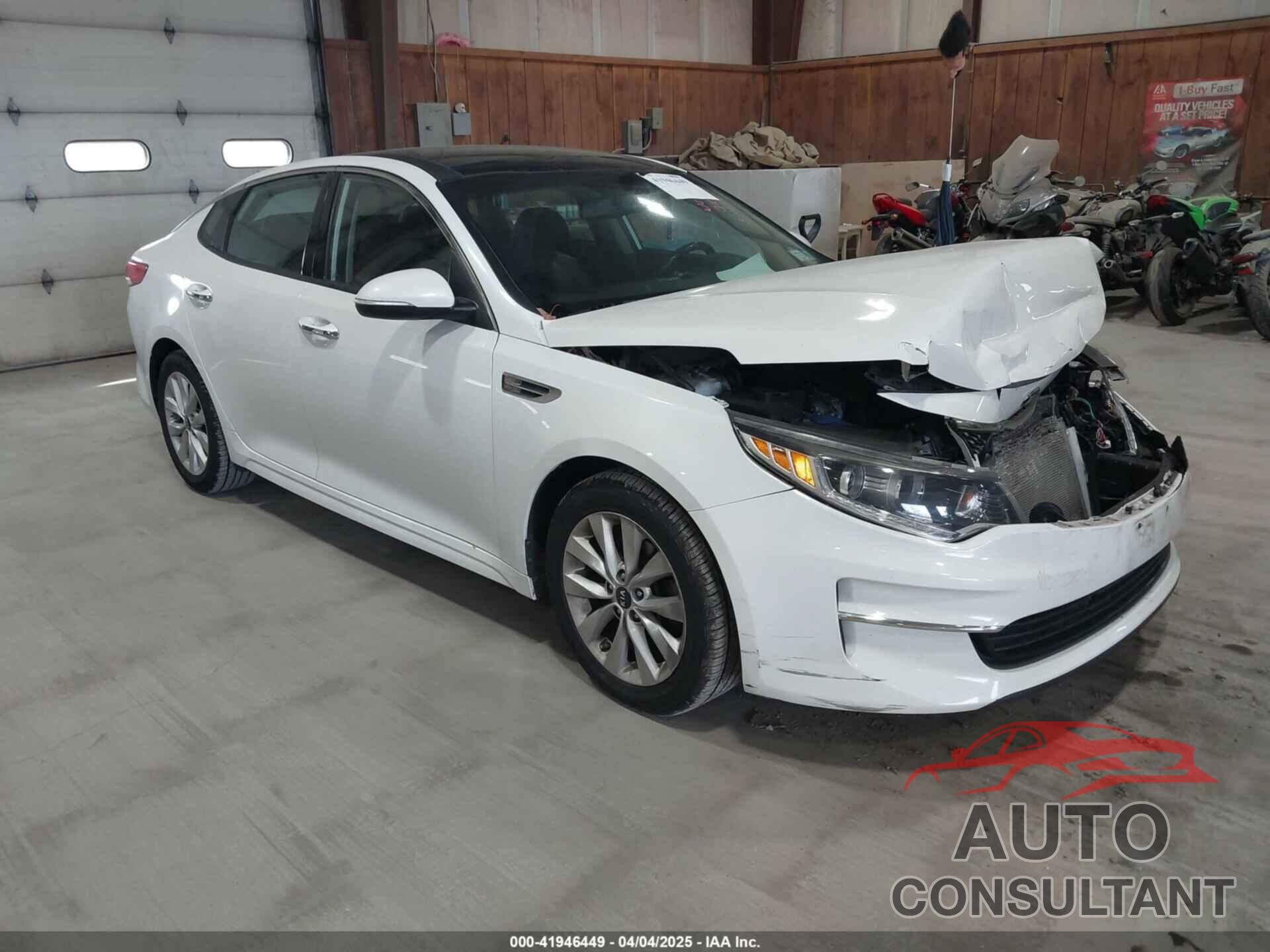 KIA OPTIMA 2018 - 5XXGU4L33JG227084