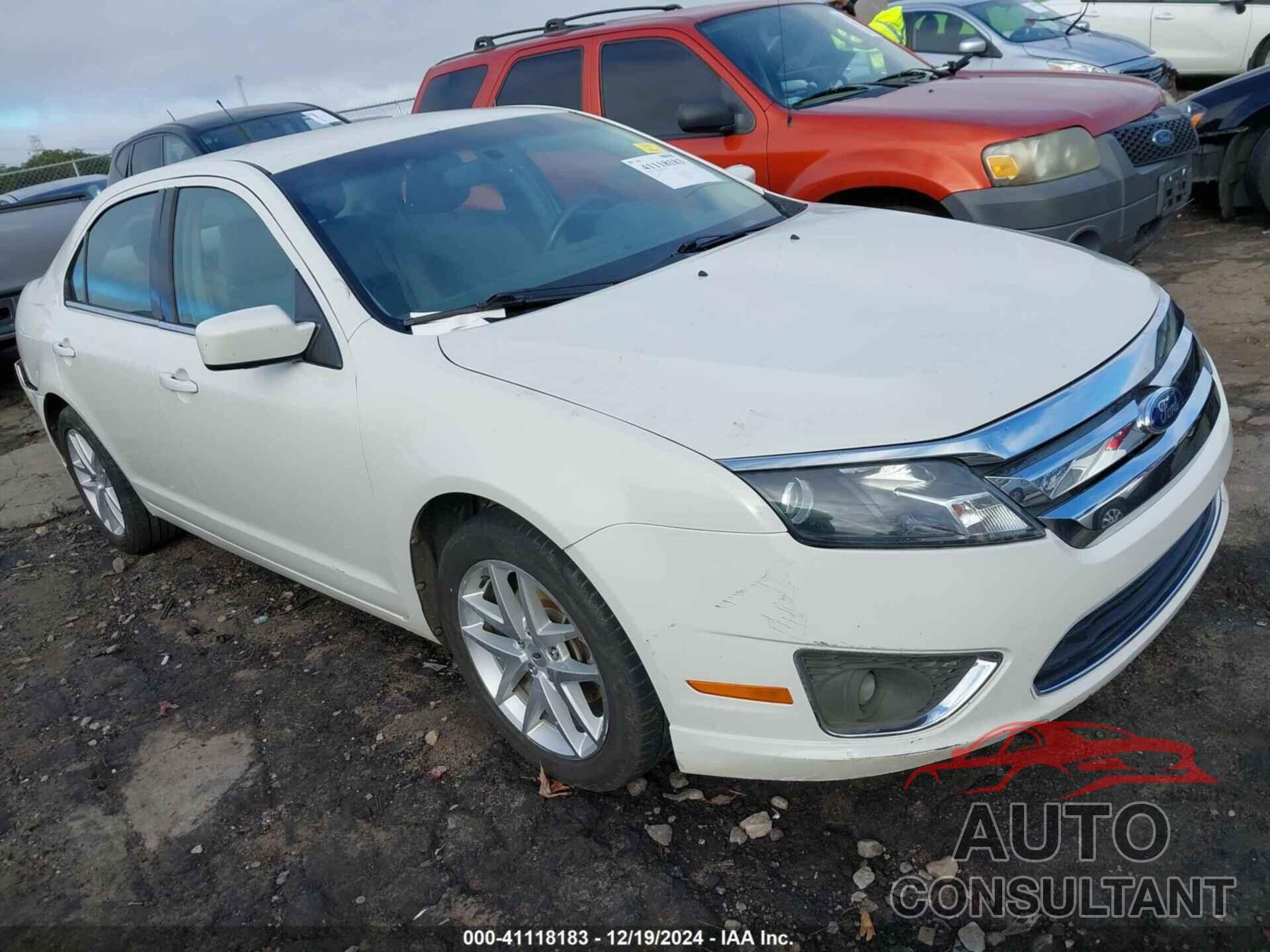 FORD FUSION 2012 - 3FAHP0JAXCR177736