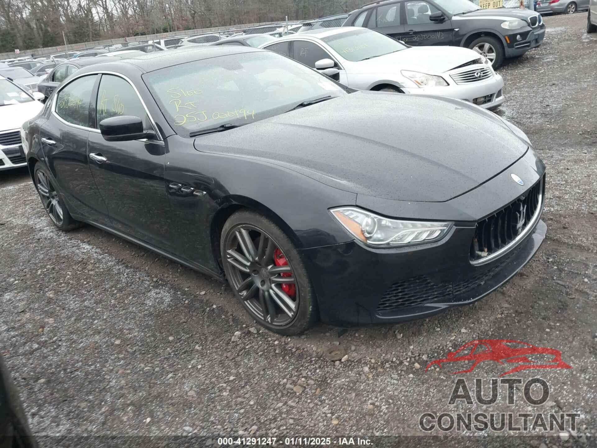 MASERATI GHIBLI 2016 - ZAM57RTA6G1165917