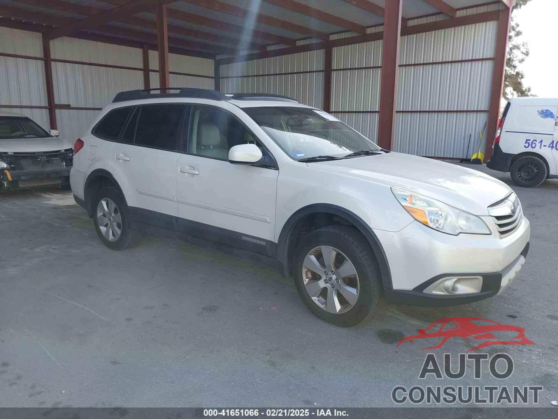 SUBARU OUTBACK 2012 - 4S4BRBKC1C3228380