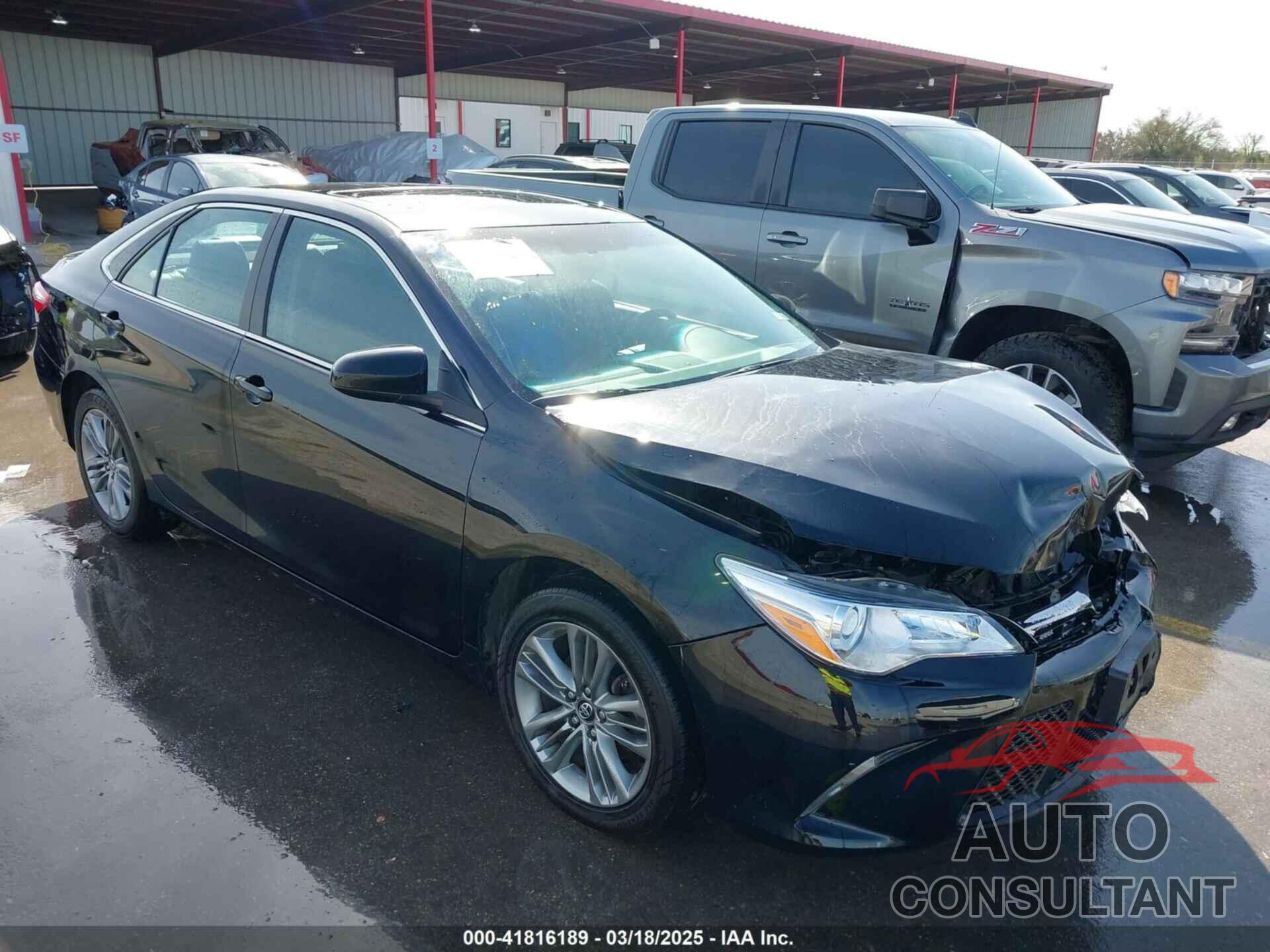 TOYOTA CAMRY 2017 - 4T1BF1FK7HU383375