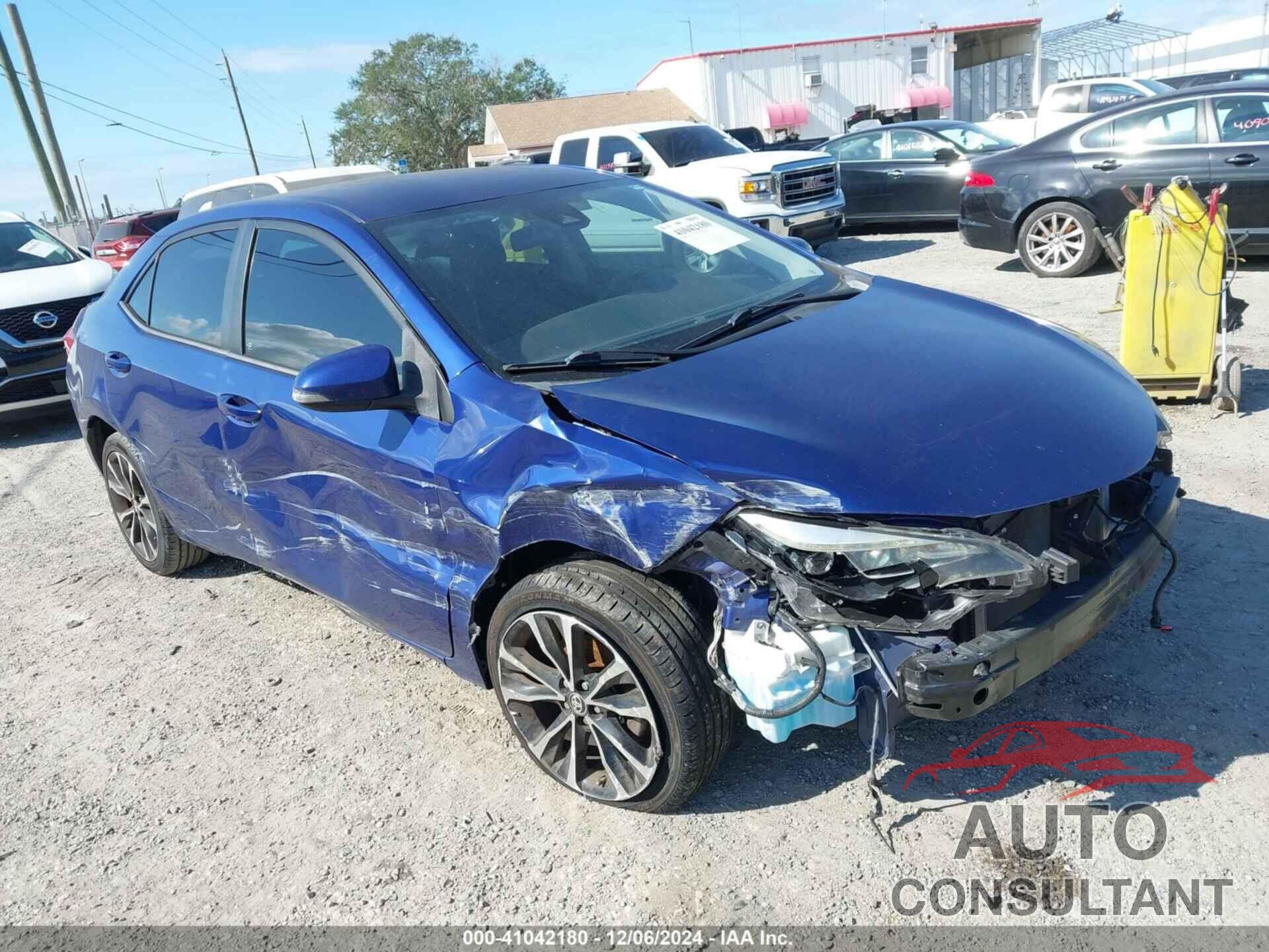 TOYOTA COROLLA 2017 - 2T1BURHE2HC887099