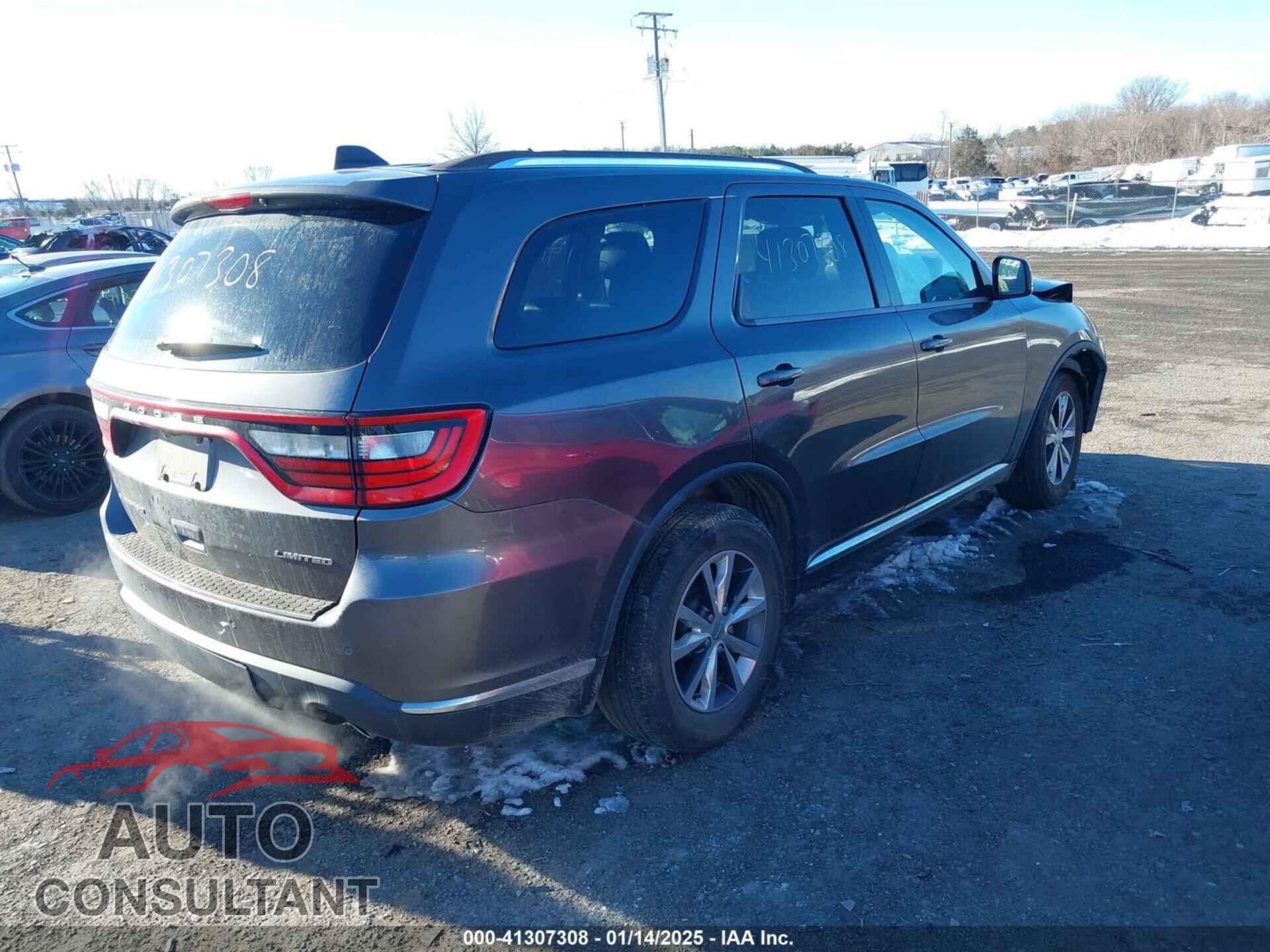 DODGE DURANGO 2016 - 1C4RDHDG8GC373796