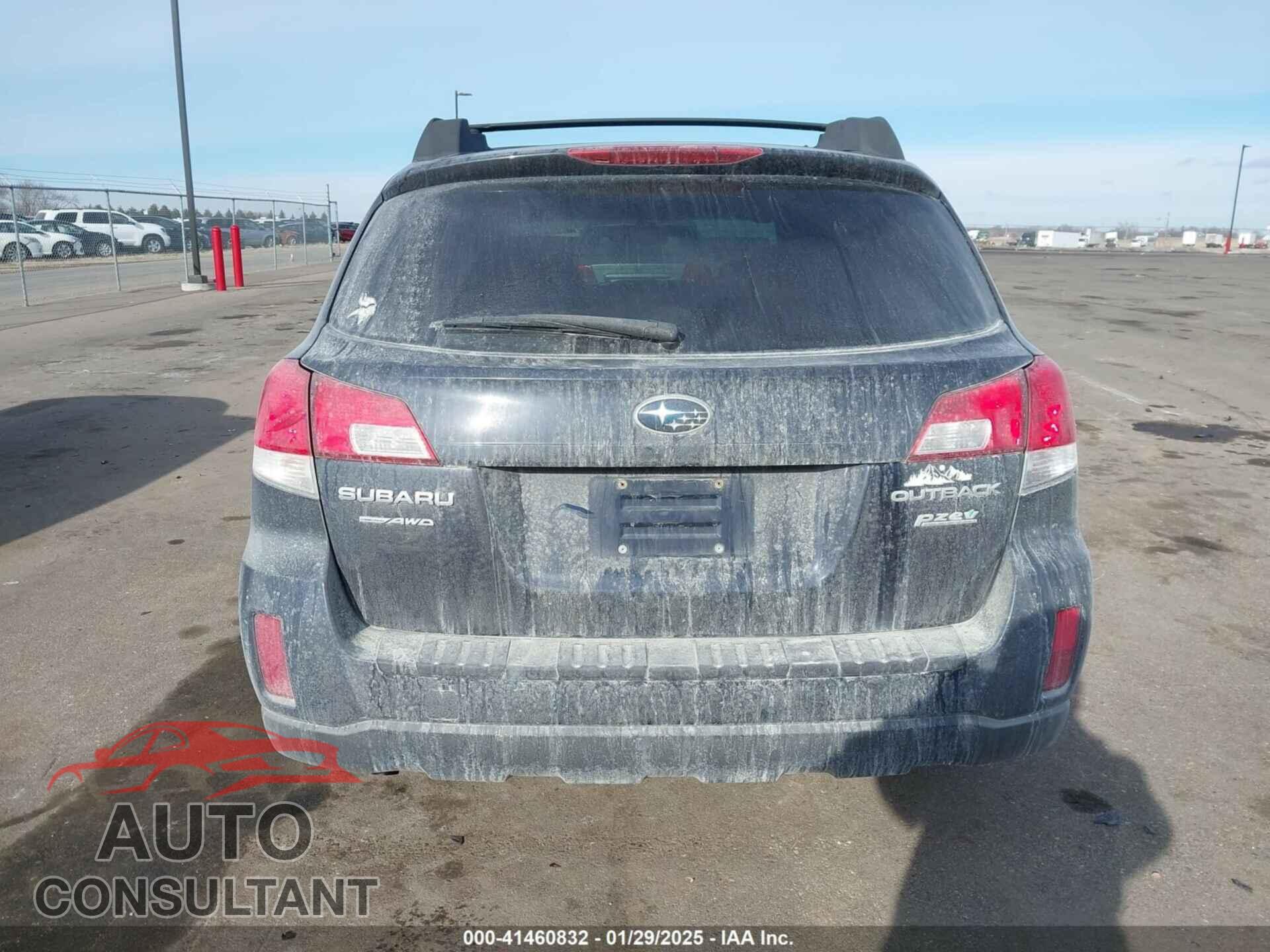 SUBARU OUTBACK 2013 - 4S4BRBCC1D3227505