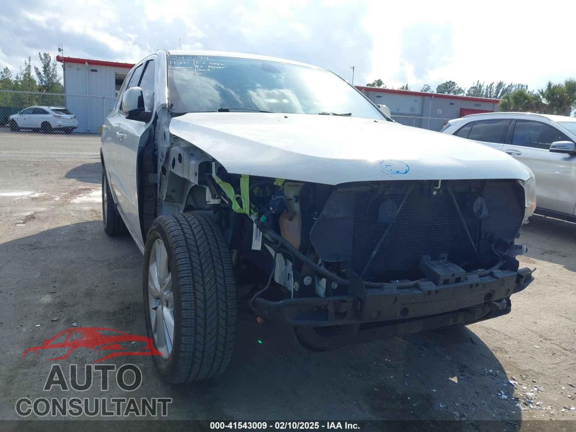 DODGE DURANGO 2012 - 1C4RDHDG3CC182782