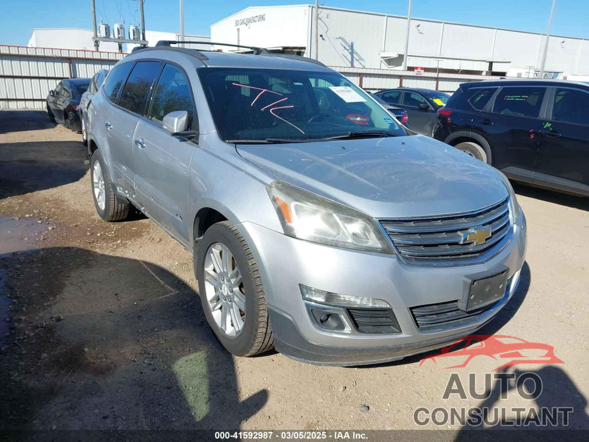 CHEVROLET TRAVERSE 2014 - 1GNKRGKD9EJ372792