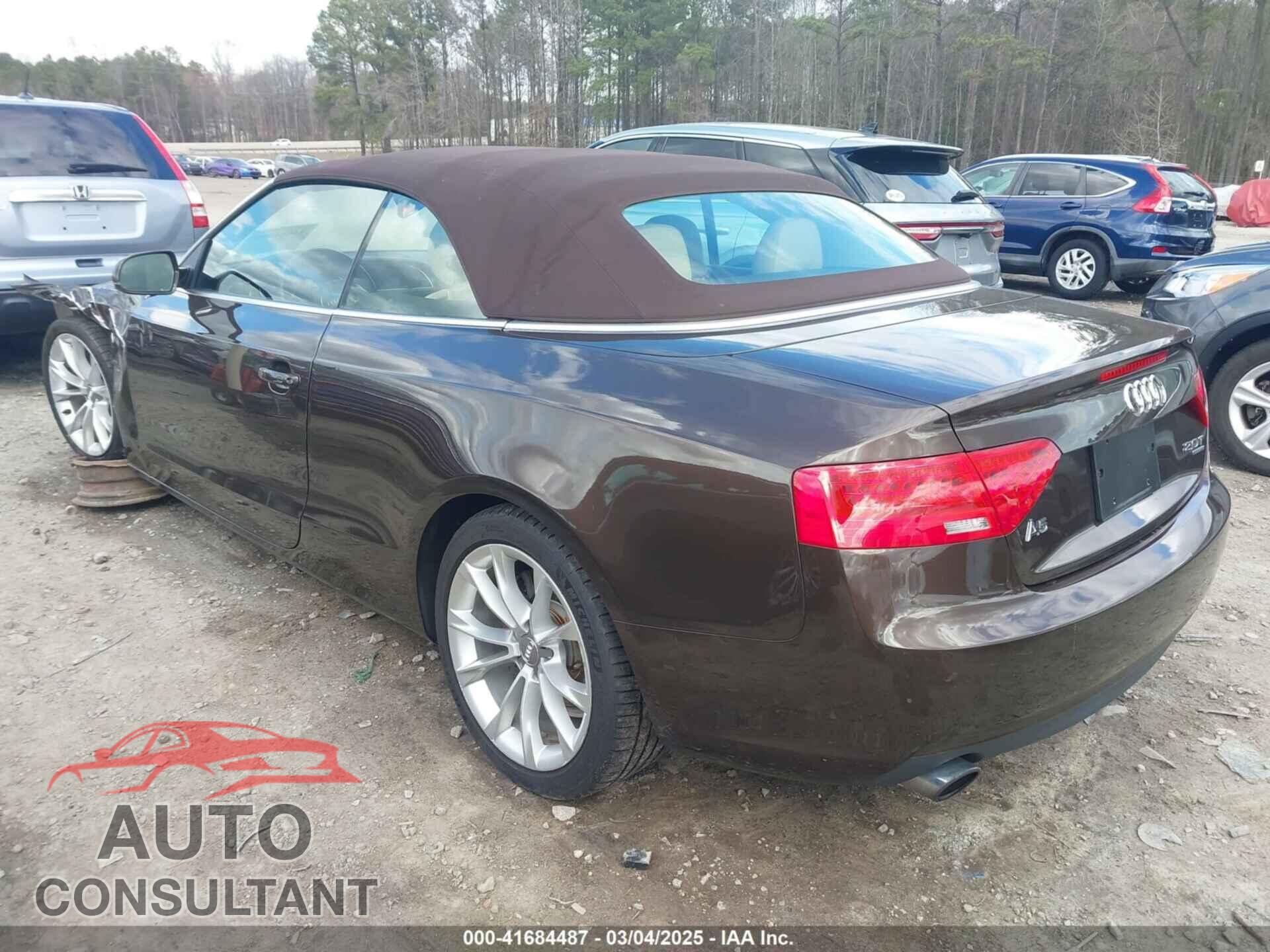 AUDI A5 2013 - WAUCFAFH5DN011998