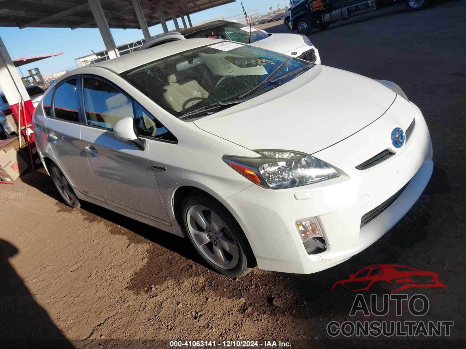TOYOTA PRIUS 2010 - JTDKN3DU7A0209830