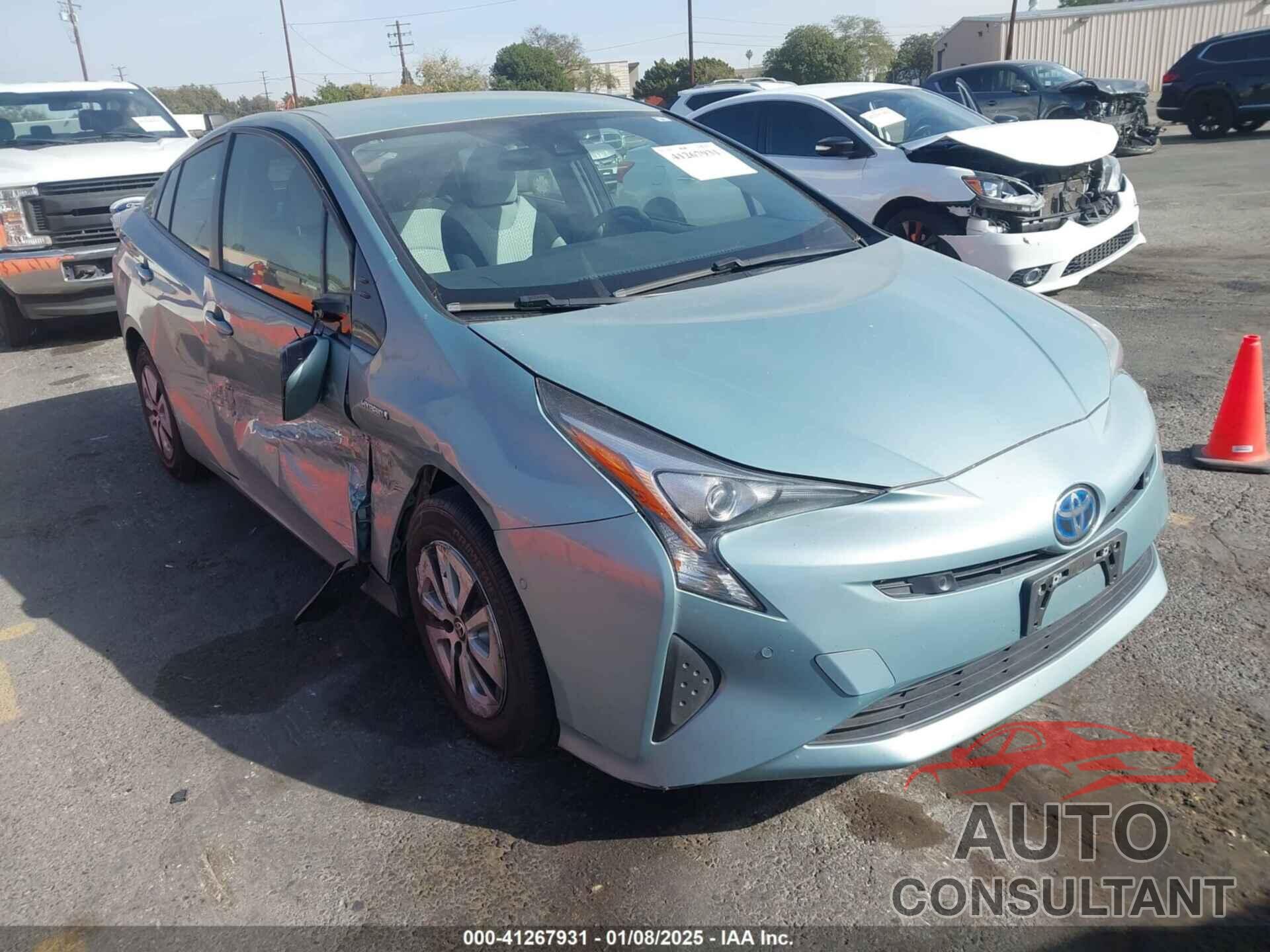 TOYOTA PRIUS 2017 - JTDKBRFU7H3044380