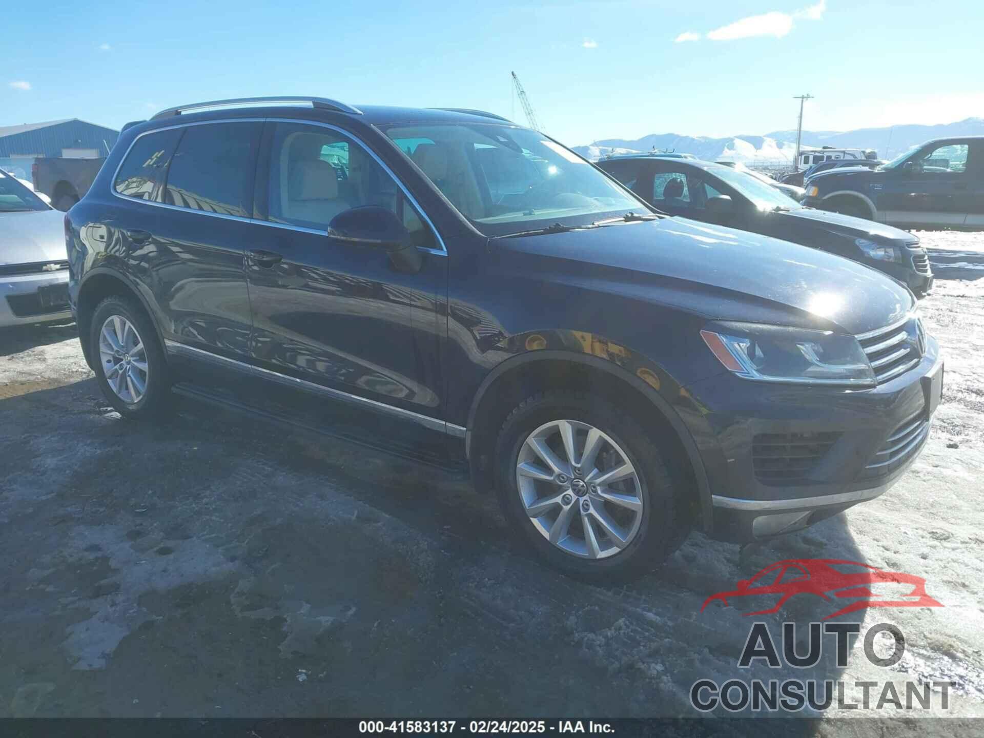 VOLKSWAGEN TOUAREG 2016 - WVGEF9BPXGD008169