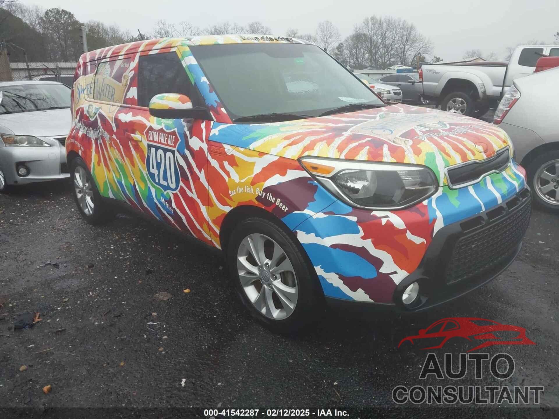 KIA SOUL 2016 - KNDJP3A51G7851950