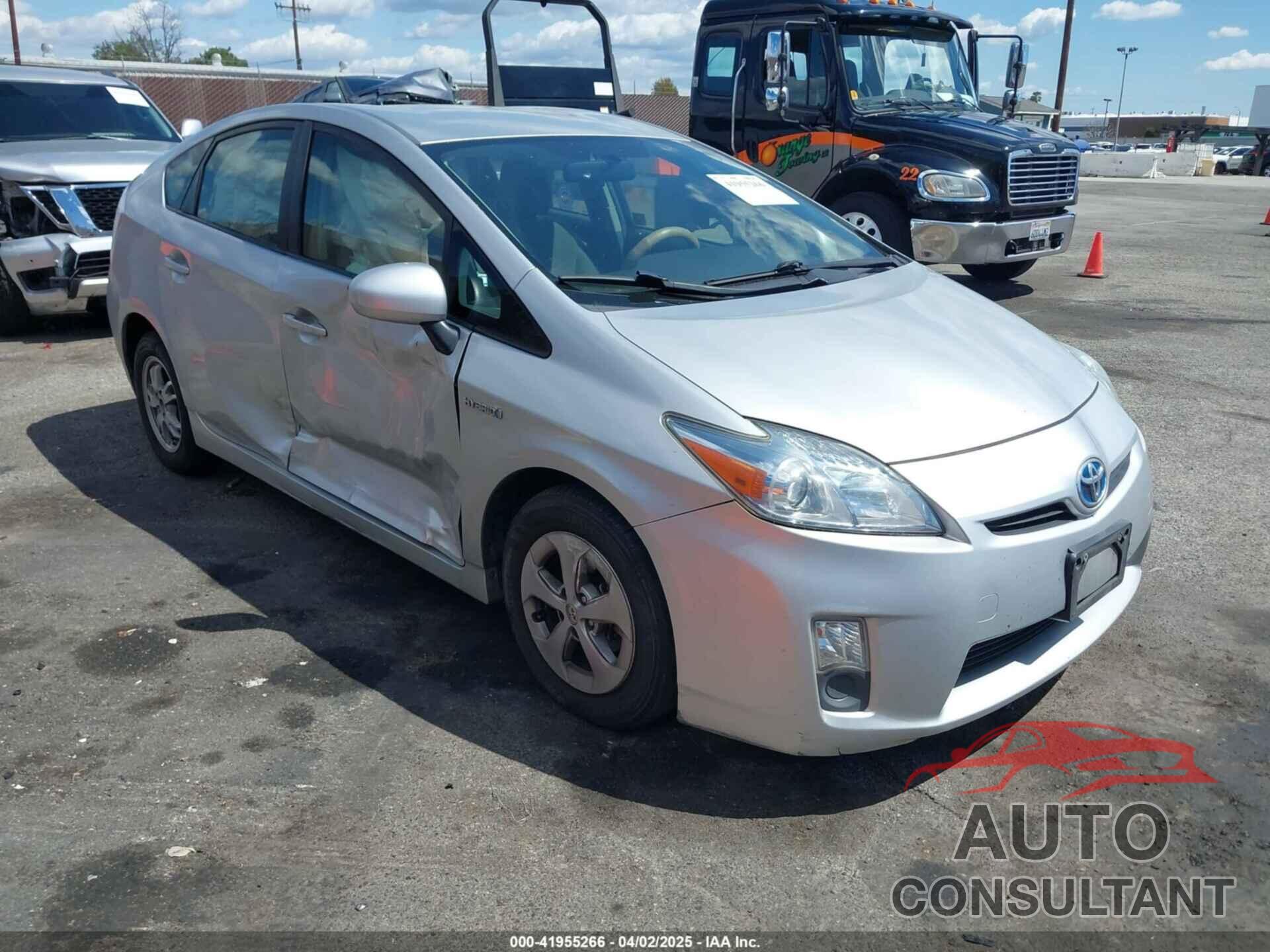 TOYOTA PRIUS 2010 - JTDKN3DU6A0067373