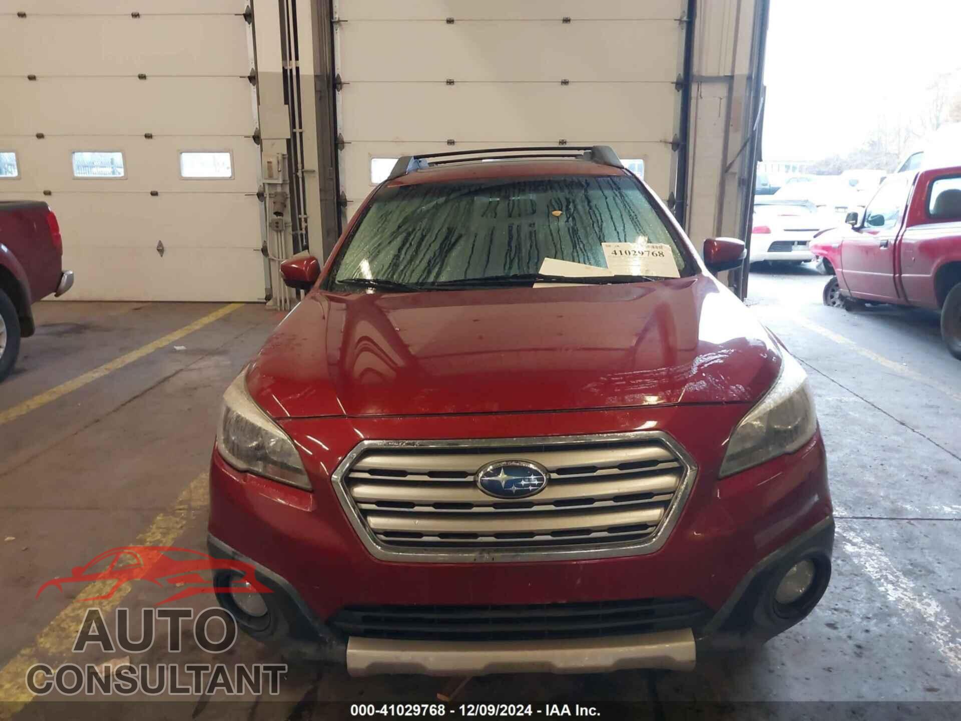 SUBARU OUTBACK 2017 - 4S4BSEKC8H3291926