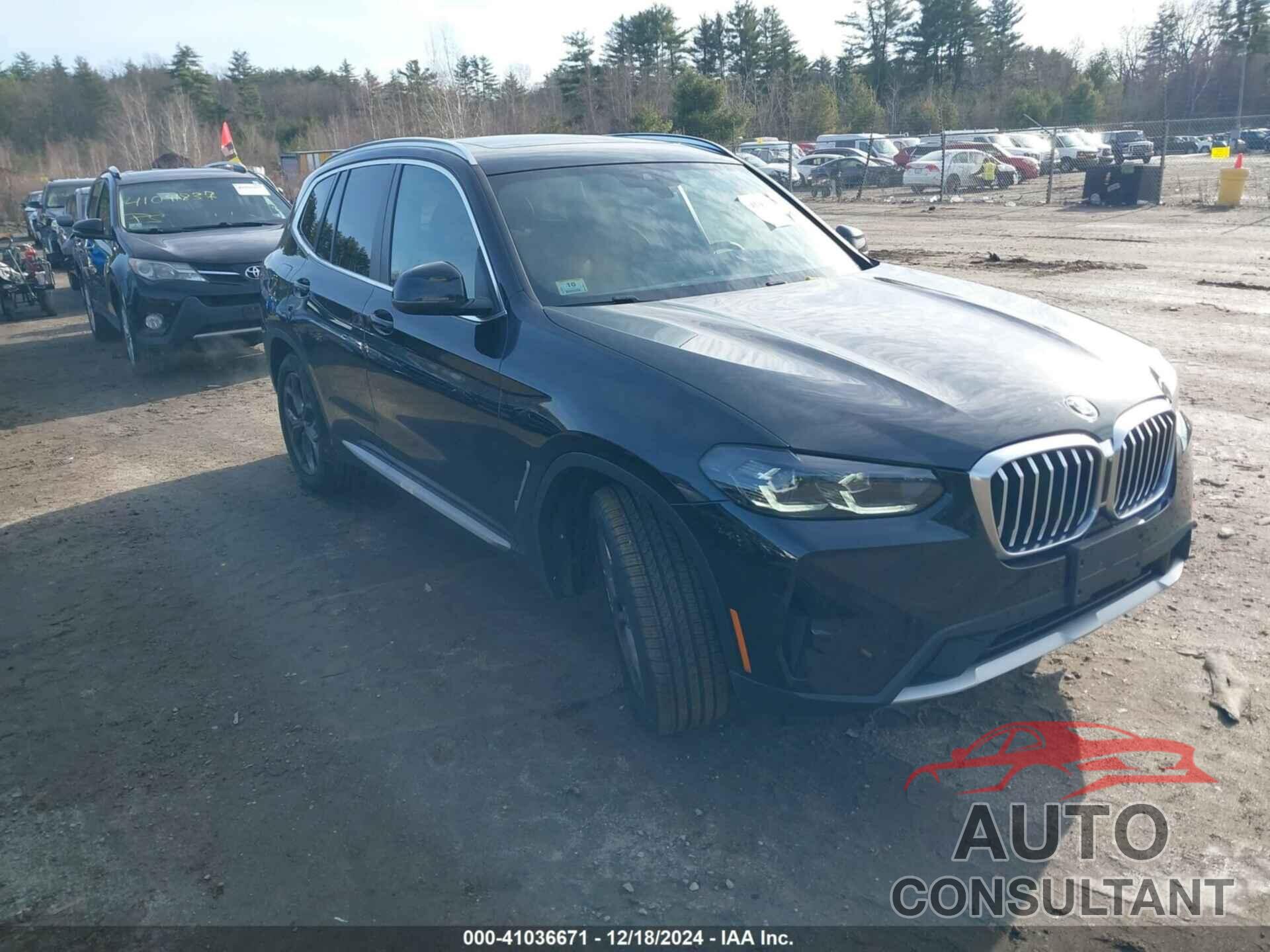 BMW X3 2022 - 5UX53DP0XN9J32307