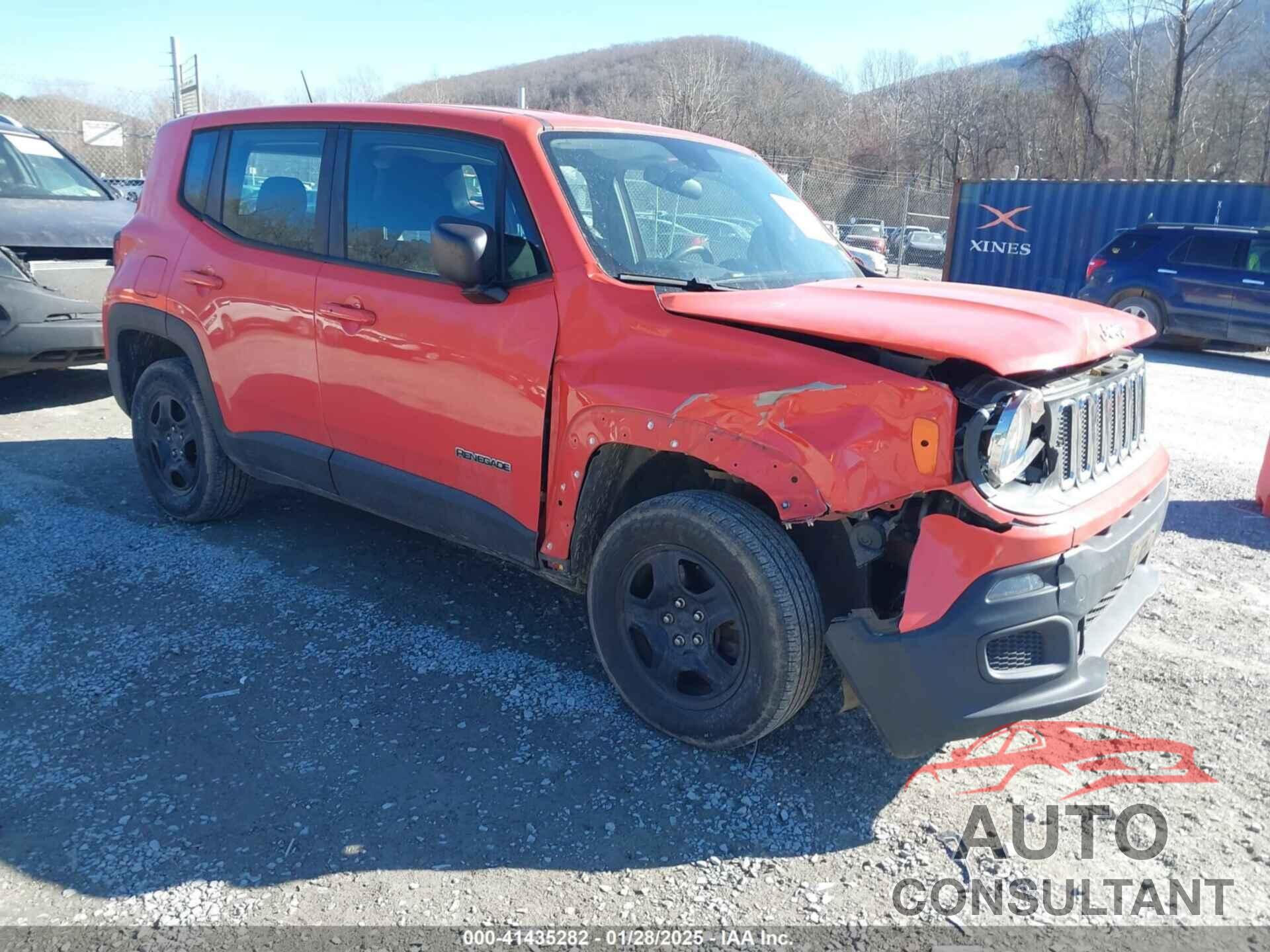 JEEP RENEGADE 2016 - ZACCJBAT1GPD65015