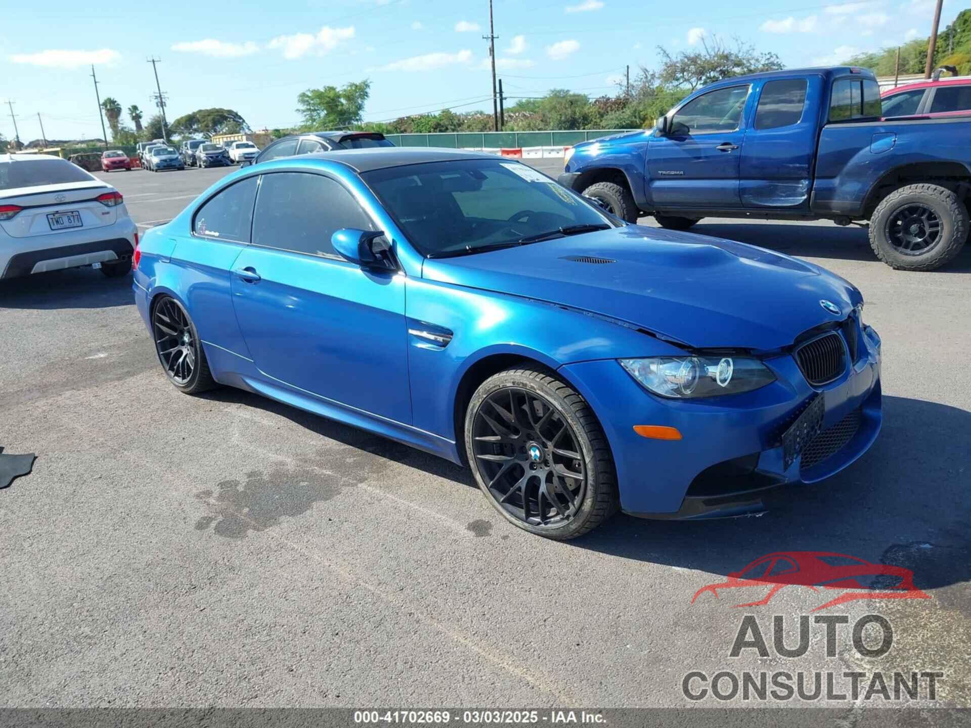 BMW M3 2013 - WBSKG9C50DJ594307