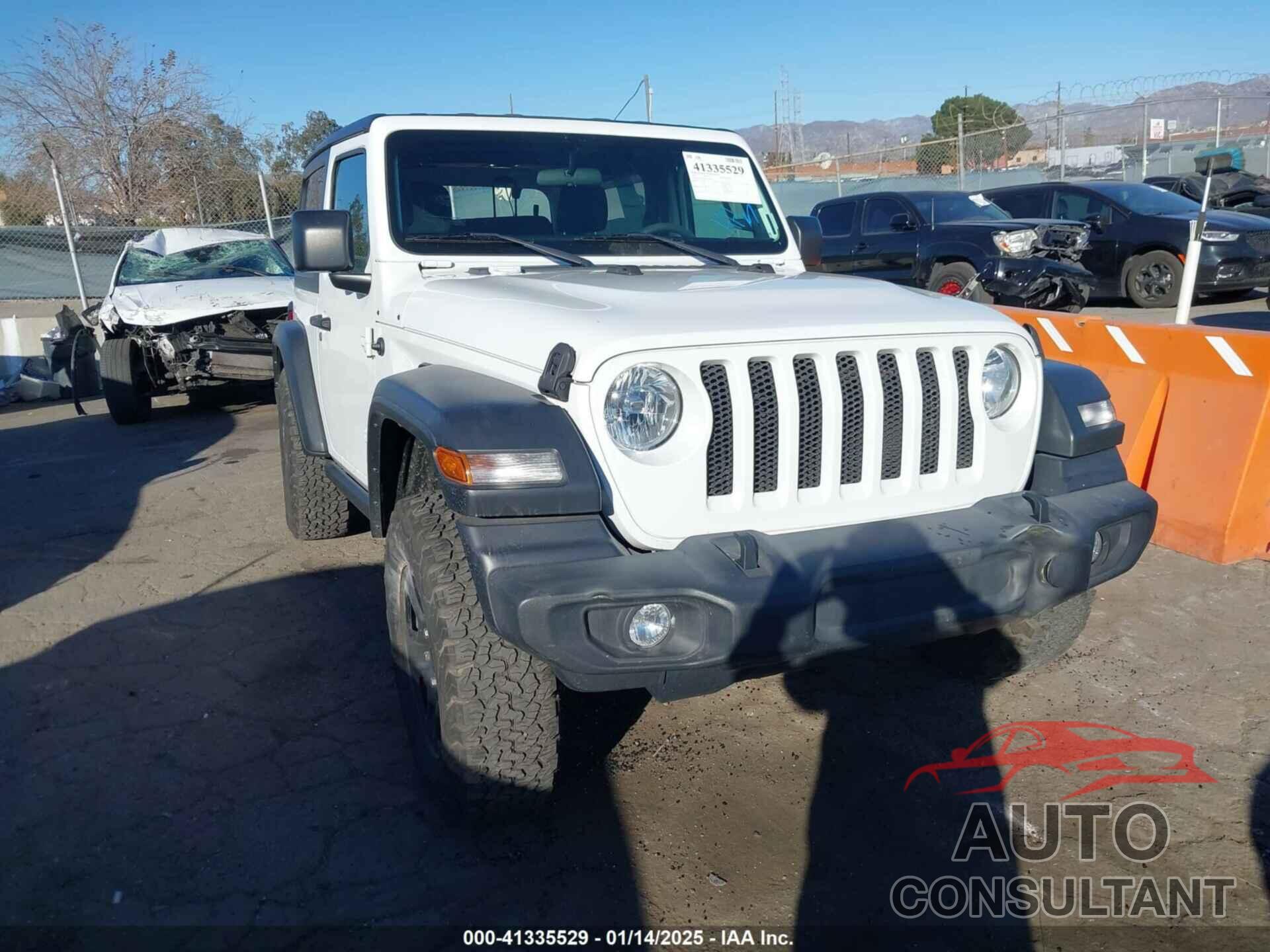 JEEP WRANGLER 2020 - 1C4GJXAN7LW201040