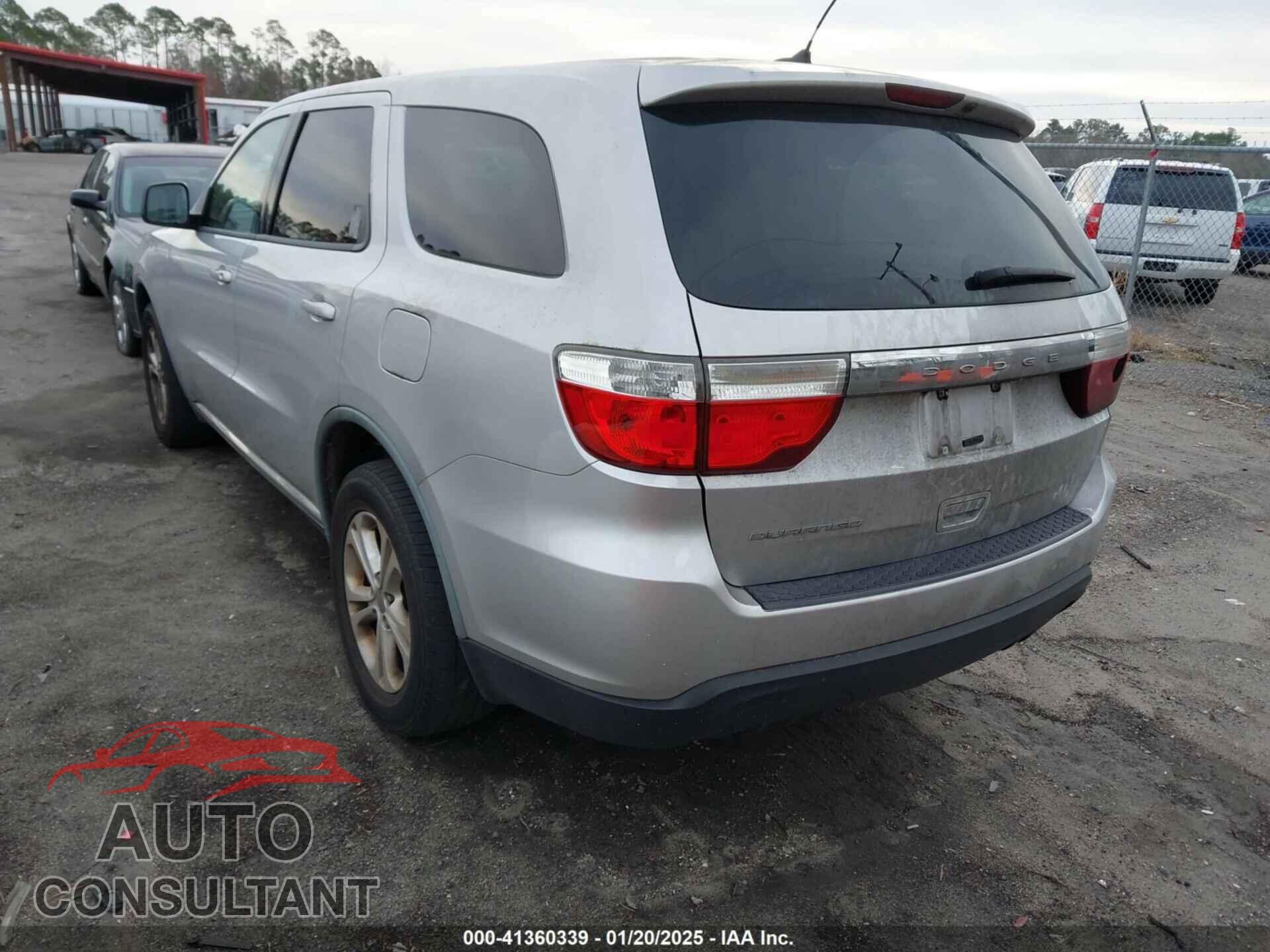 DODGE DURANGO 2011 - 1D4RD2GG9BC677000
