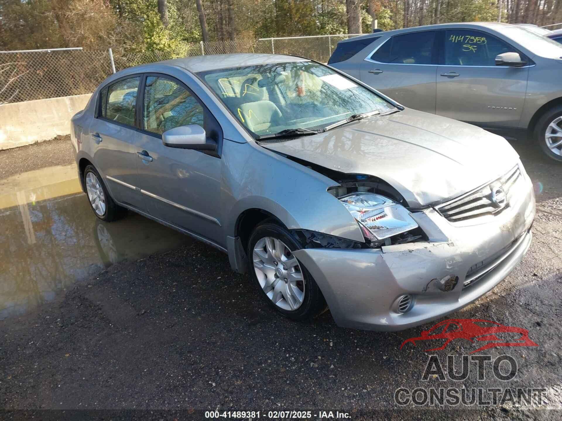 NISSAN SENTRA 2010 - 3N1AB6AP5AL604423