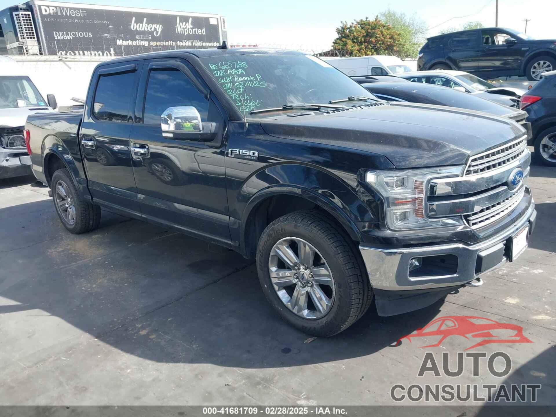 FORD F-150 2018 - 1FTEW1E51JKC75896