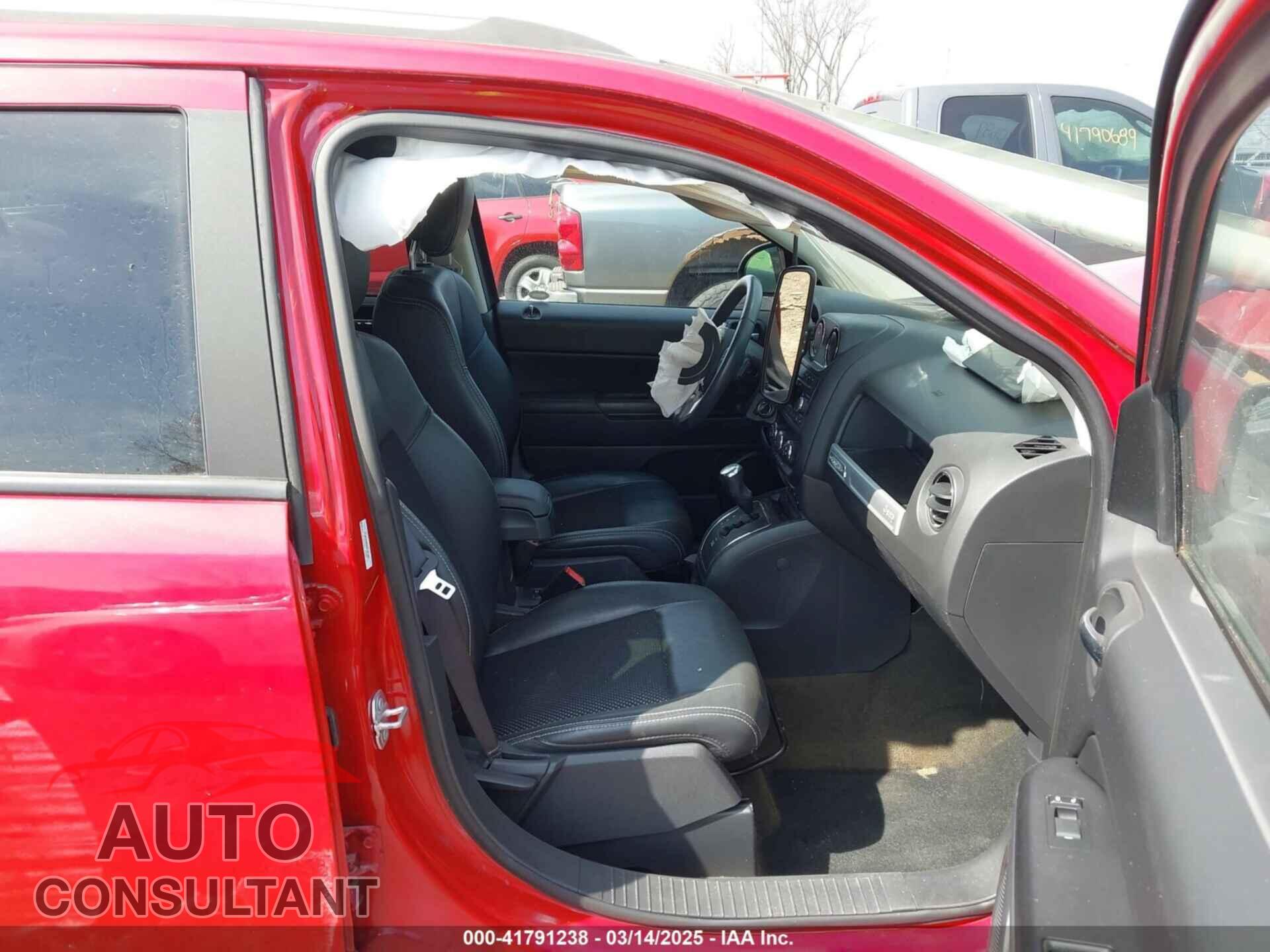 JEEP COMPASS 2017 - 1C4NJDBB8HD101445
