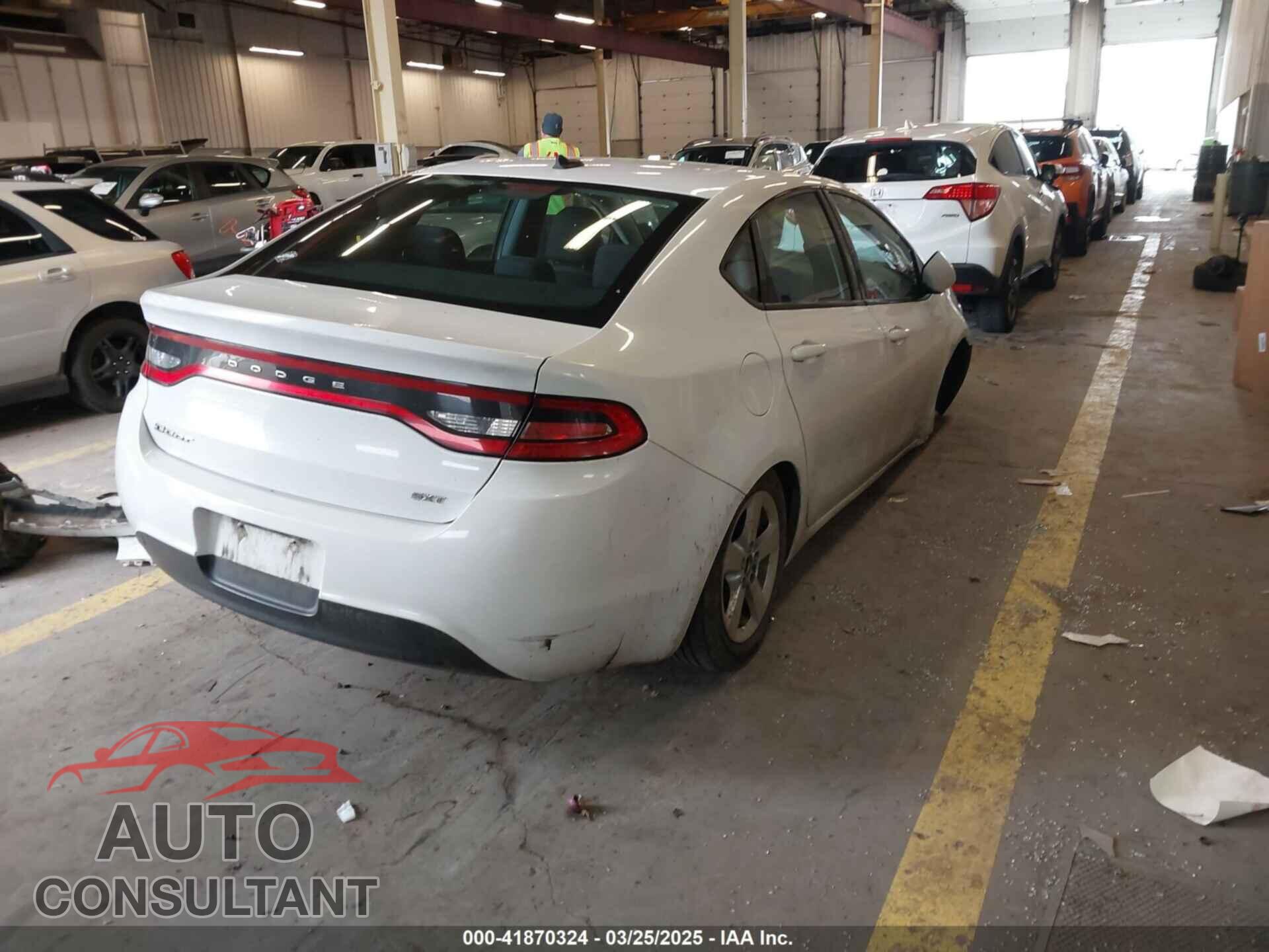 DODGE DART 2015 - 1C3CDFBB9FD319423