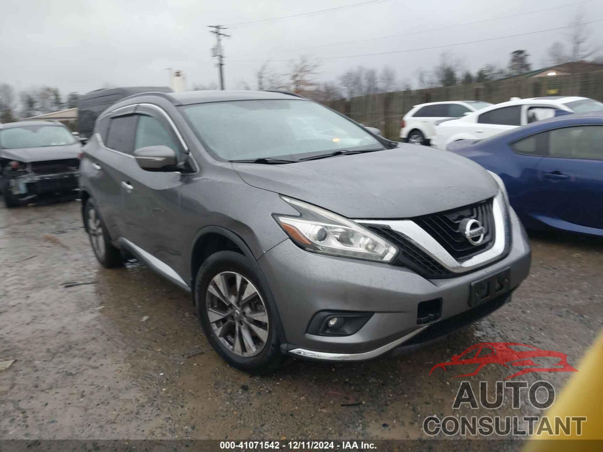 NISSAN MURANO 2015 - 5N1AZ2MHXFN281351