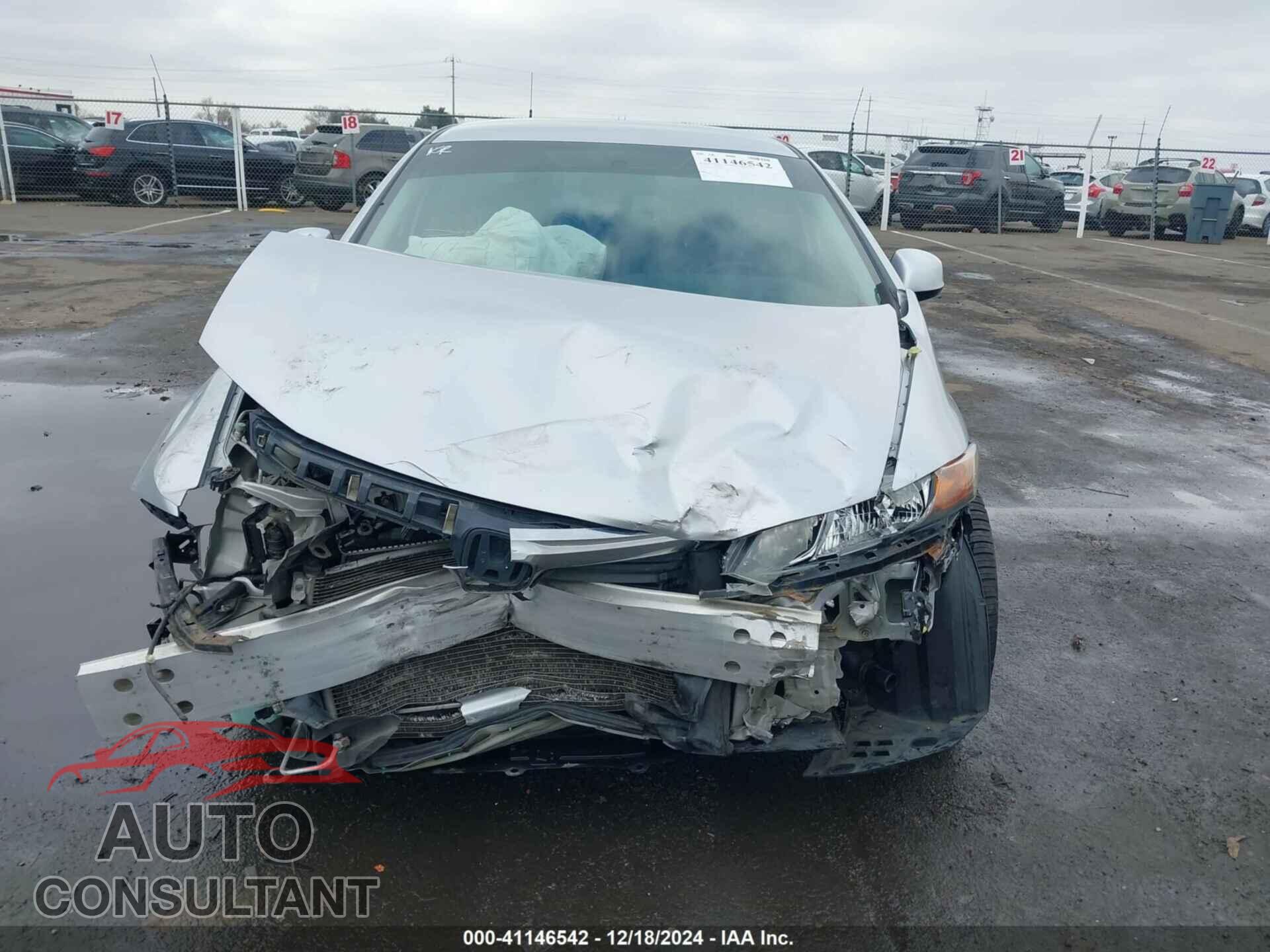 HONDA CIVIC SDN 2012 - 19XFB2F50CE015046