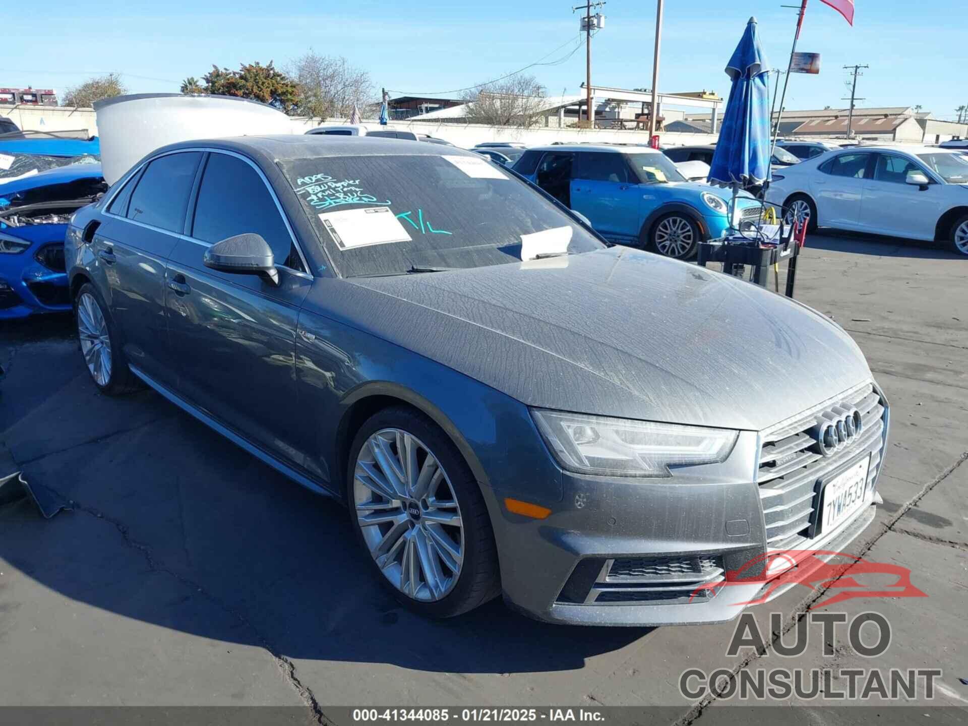 AUDI A4 2017 - WAUENAF46HN067396