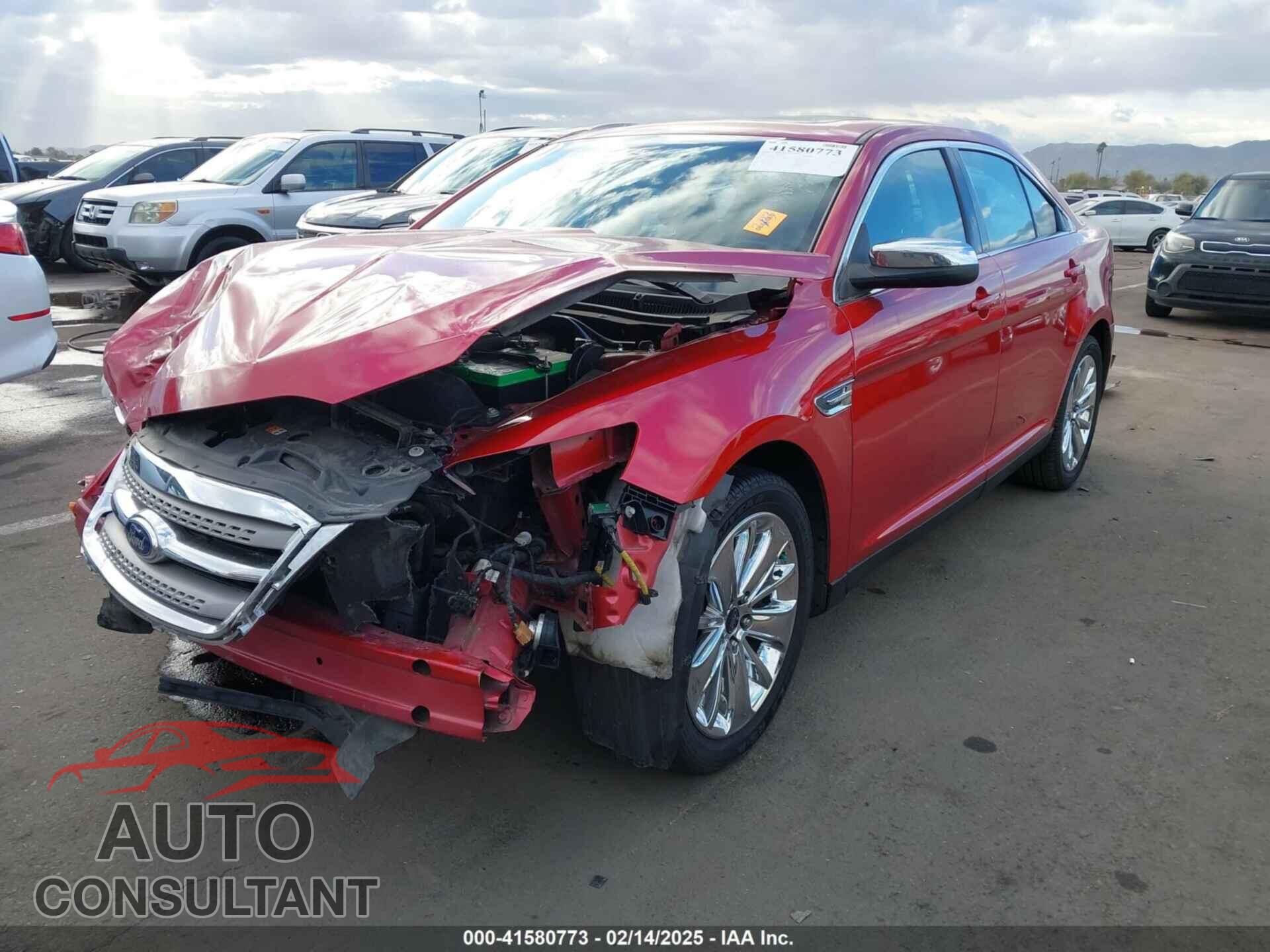 FORD TAURUS 2011 - 1FAHP2FW9BG127237