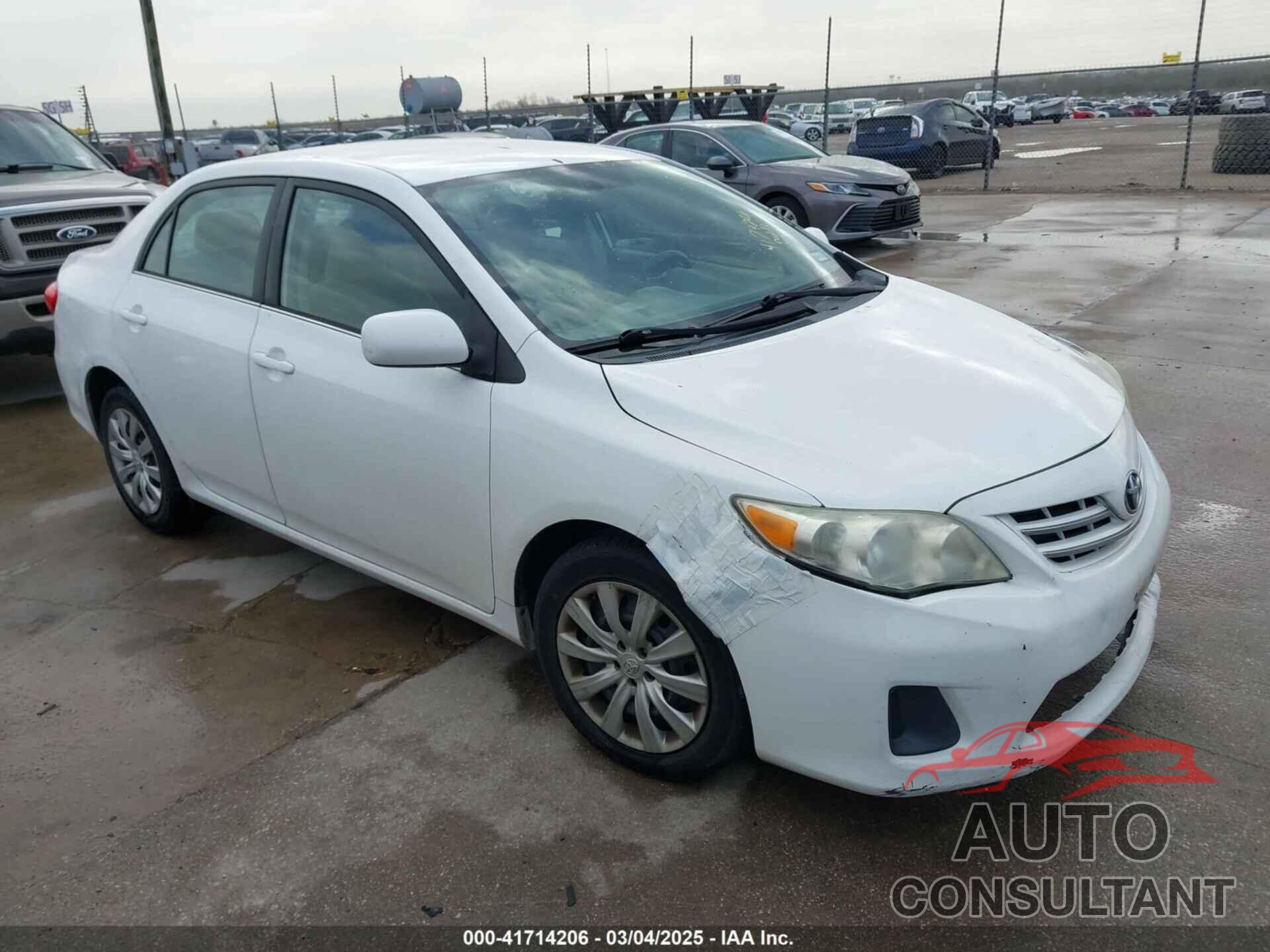 TOYOTA COROLLA 2013 - 5YFBU4EE8DP142584