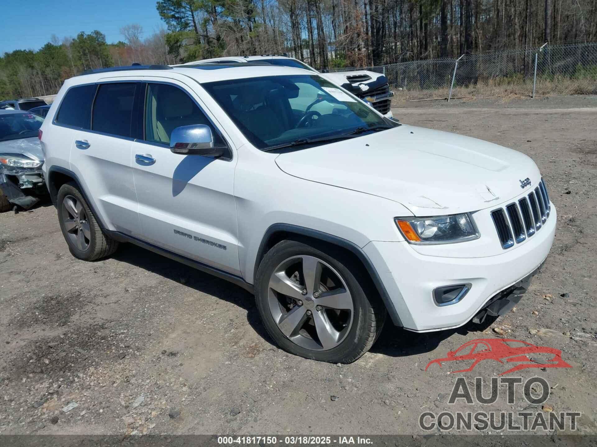 JEEP GRAND CHEROKEE 2016 - 1C4RJFBG2GC461713