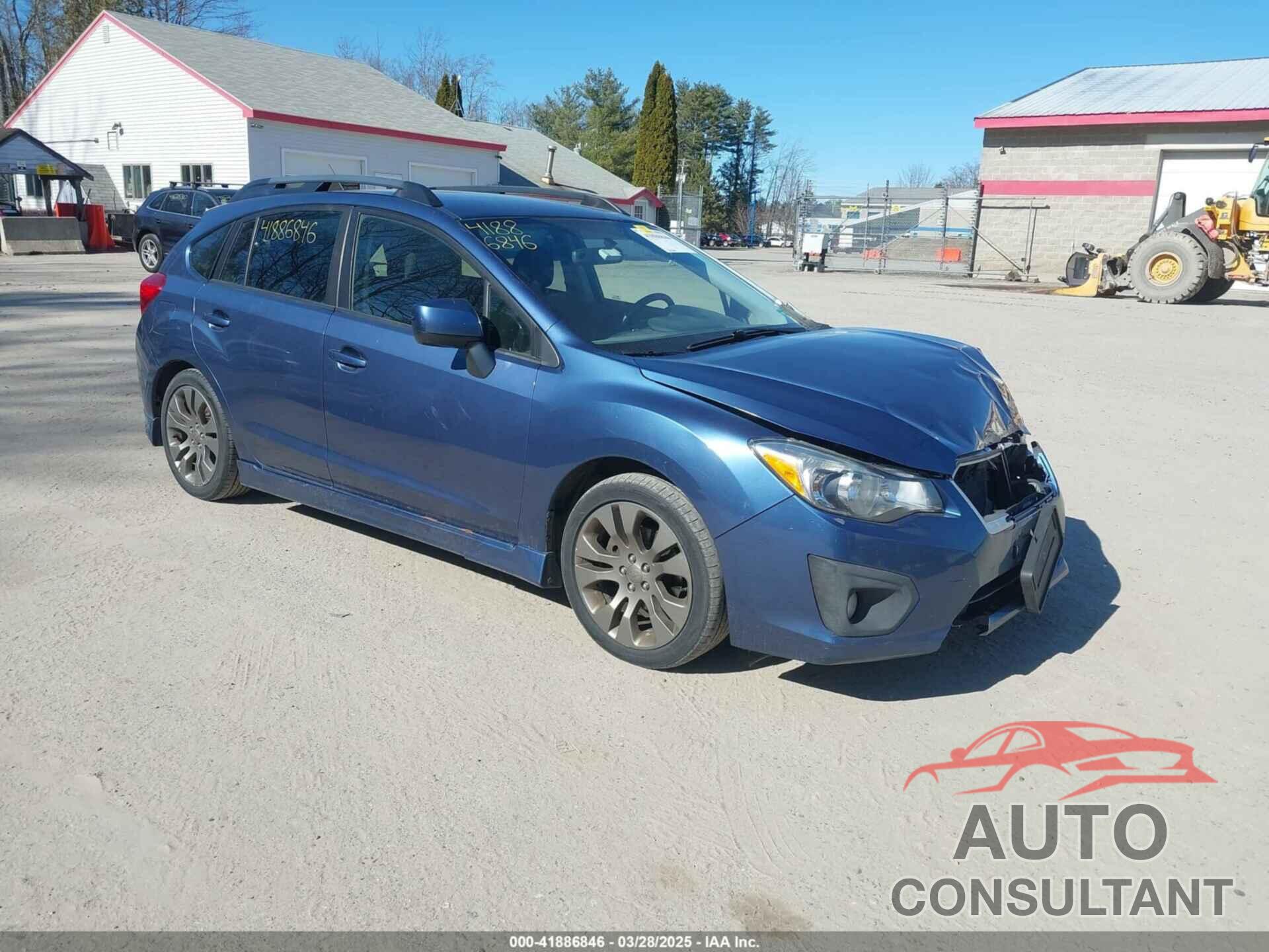 SUBARU IMPREZA 2013 - JF1GPAL67DH848339