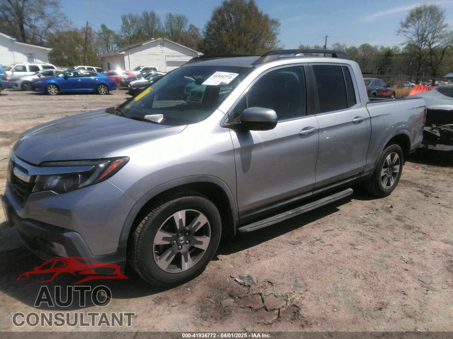 HONDA RIDGELINE 2017 - 5FPYK2F58HB005608