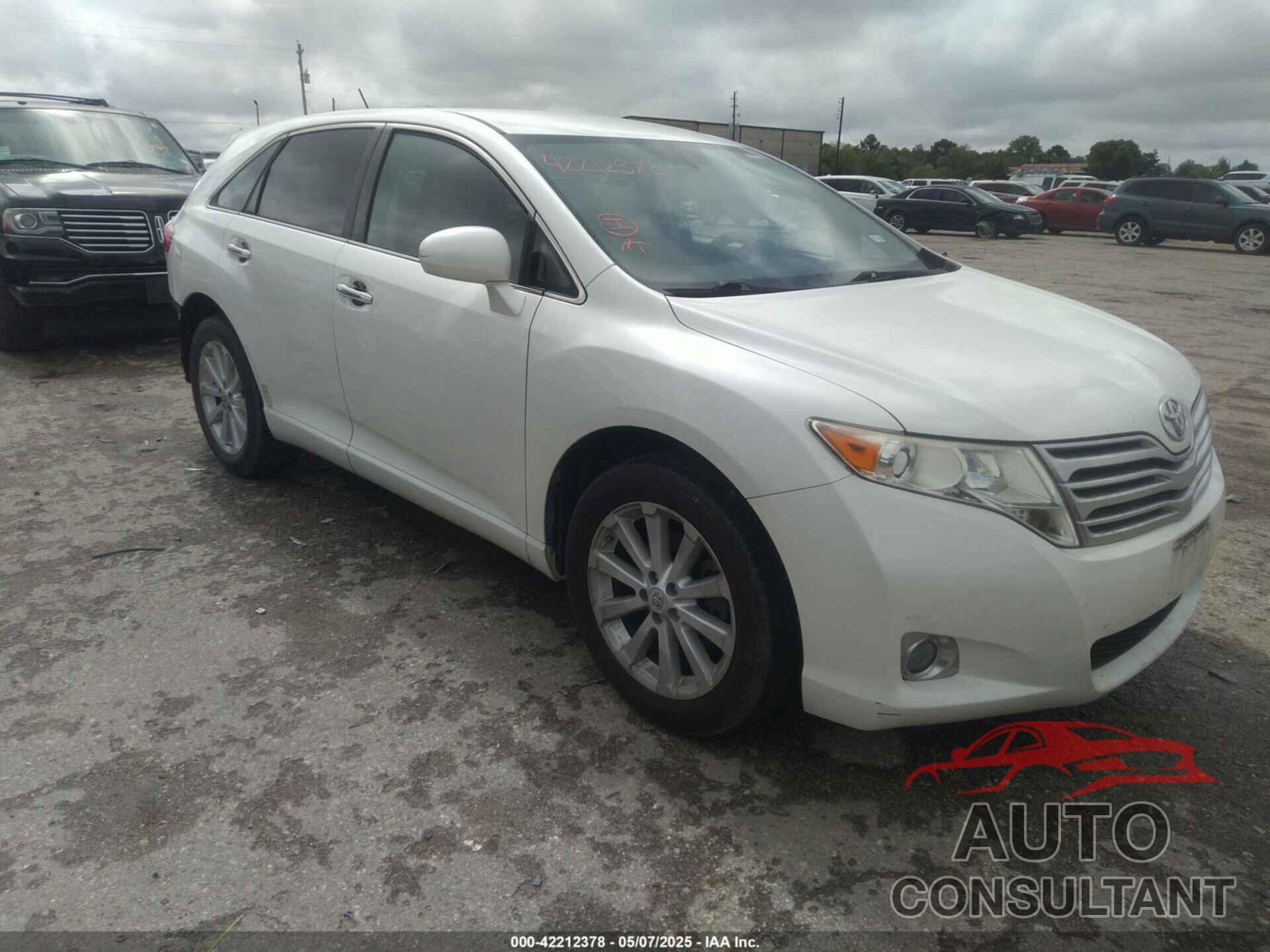 TOYOTA VENZA 2009 - 4T3ZE11A69U004522