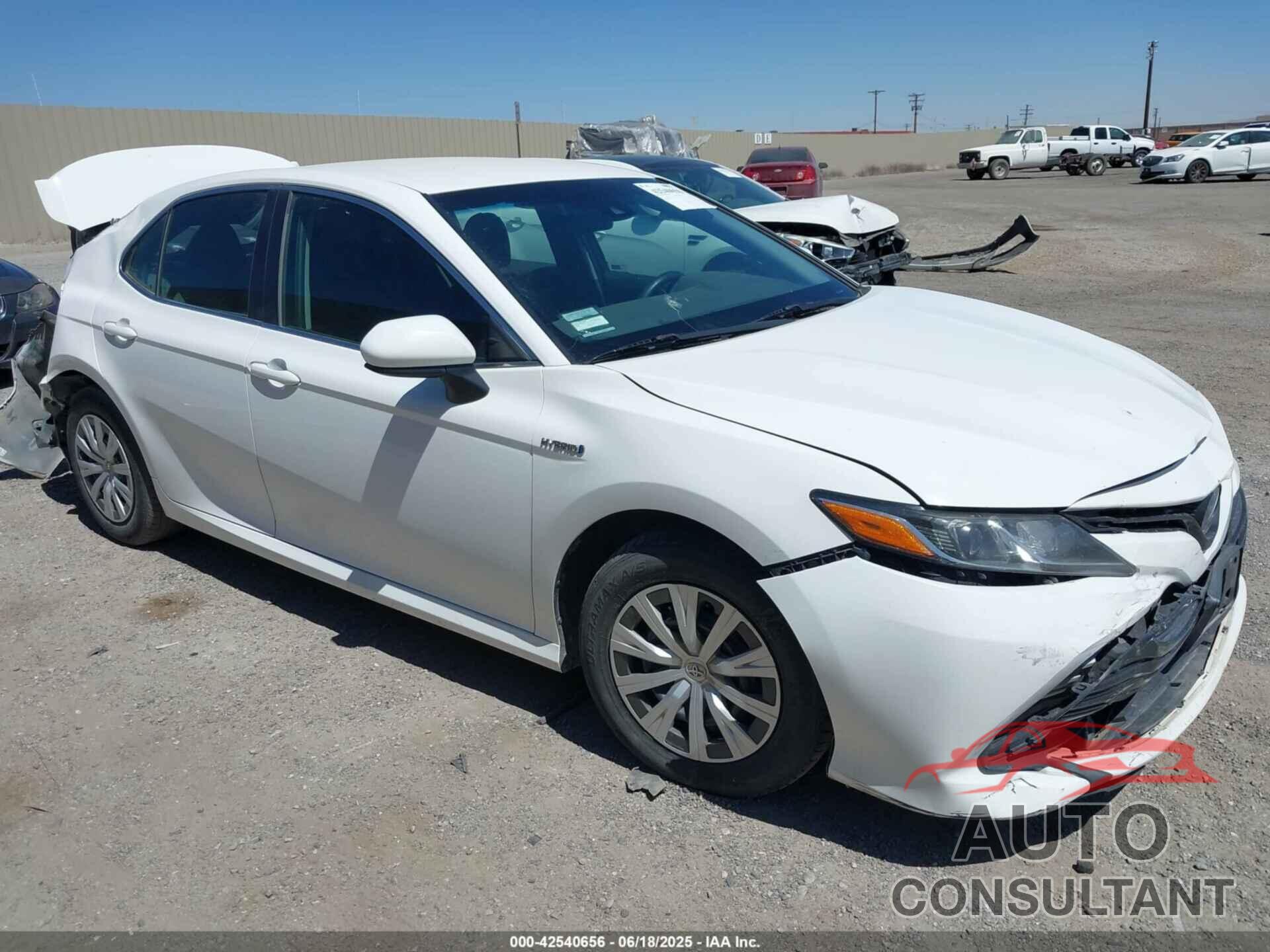 TOYOTA CAMRY HYBRID 2018 - 4T1B31HKXJU508333