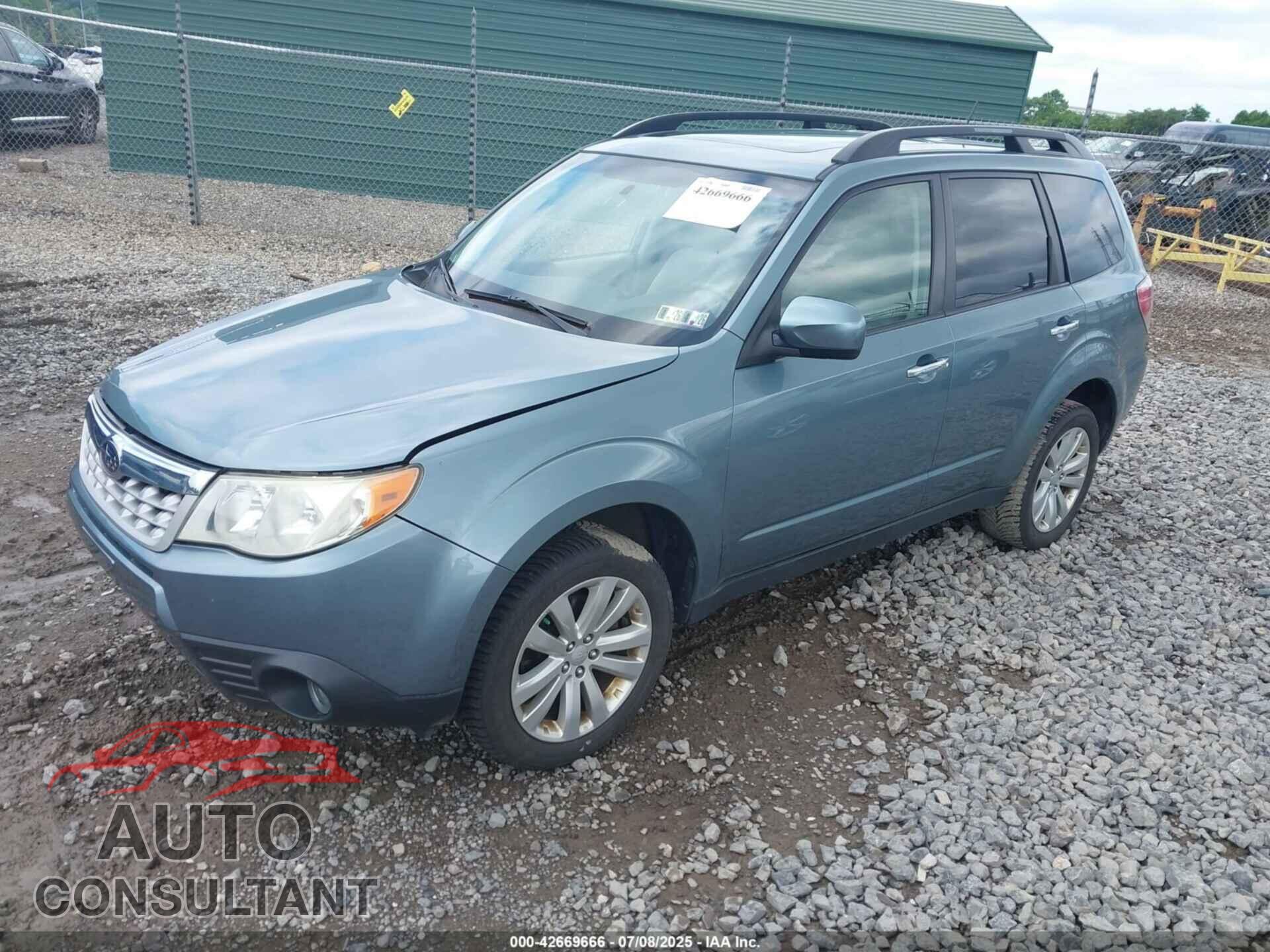 SUBARU FORESTER 2012 - JF2SHADC4CH434795