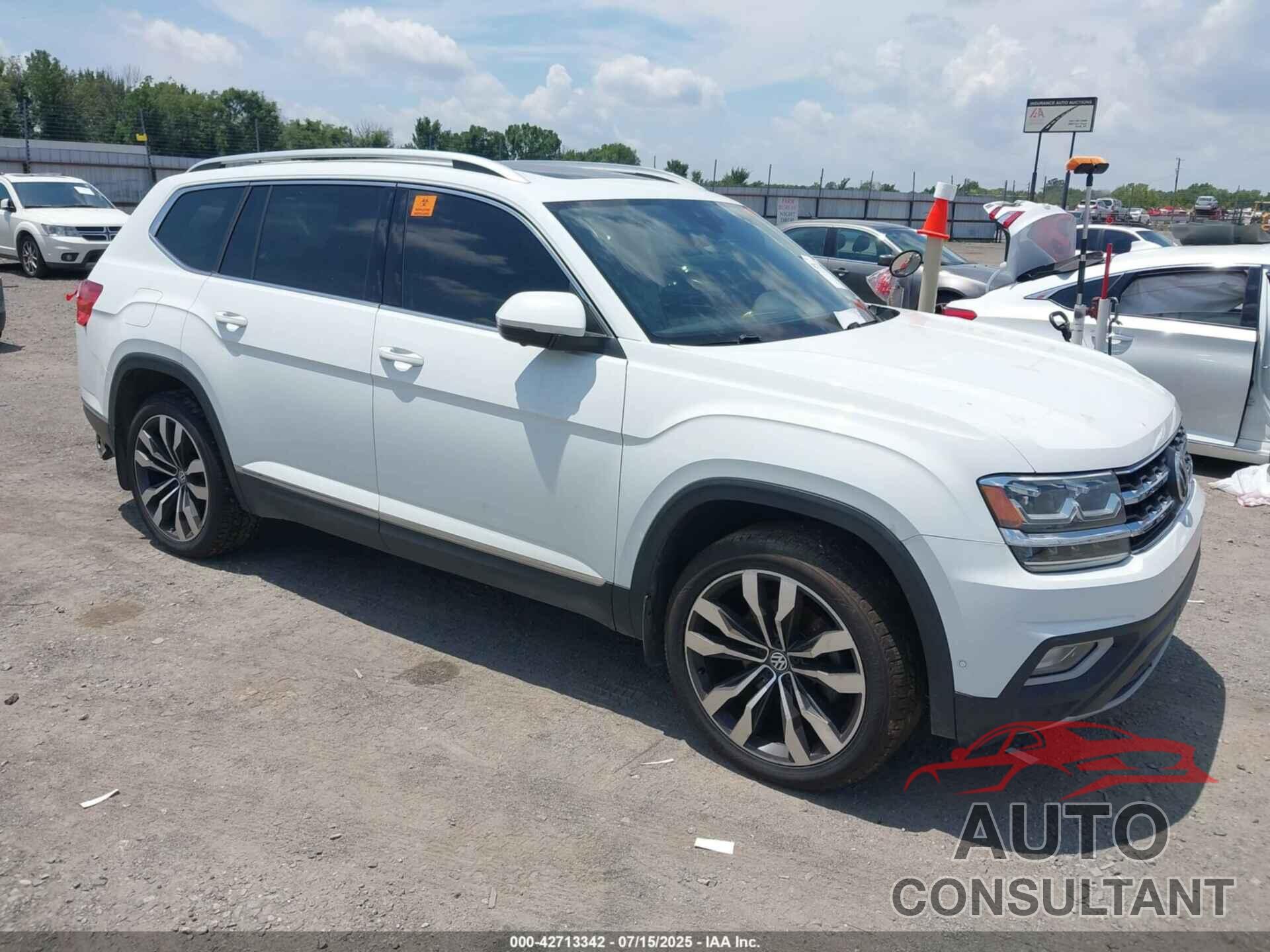 VOLKSWAGEN ATLAS 2019 - 1V2NR2CA7KC580505