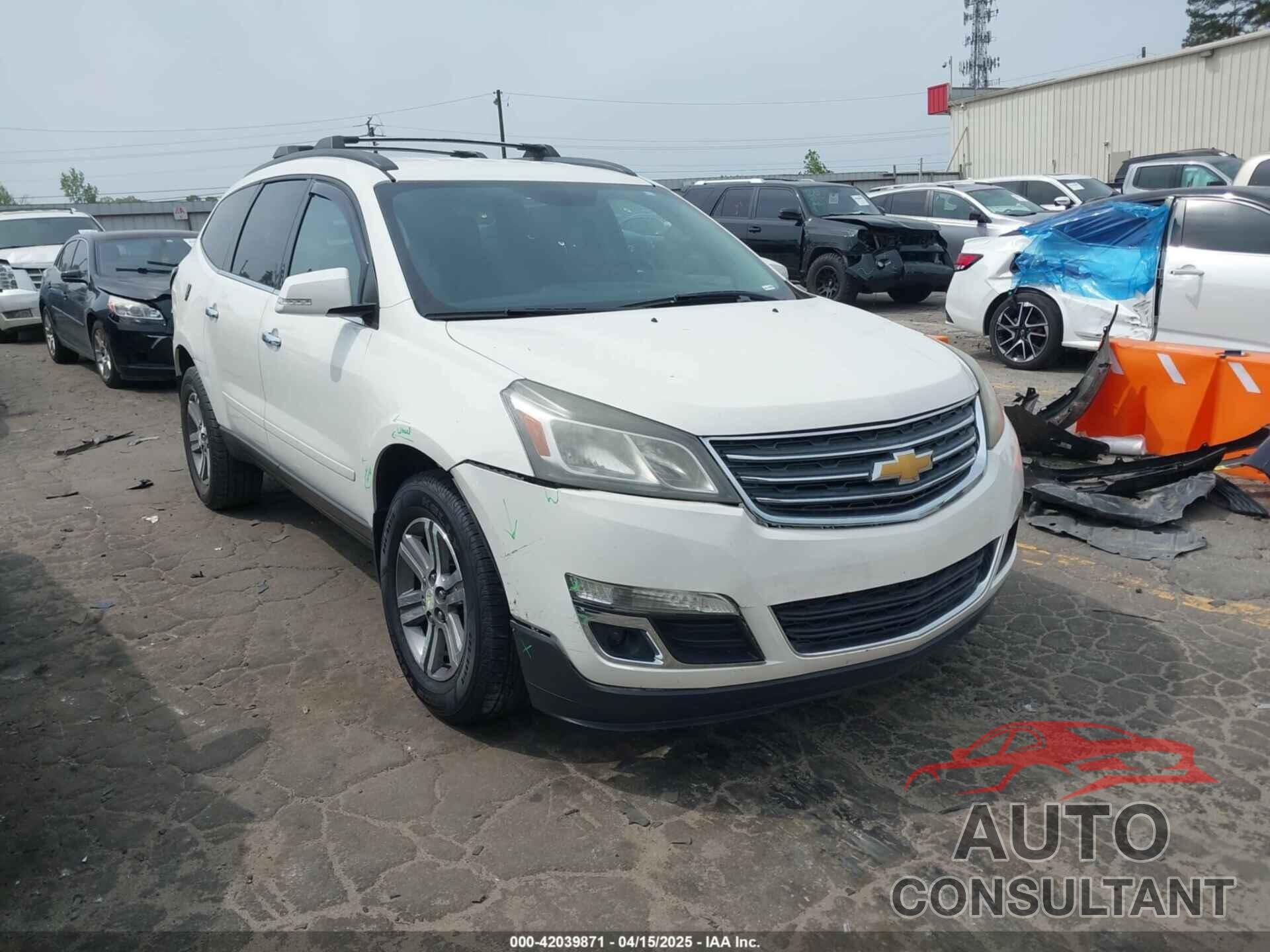 CHEVROLET TRAVERSE 2015 - 1GNKRHKDXFJ106303