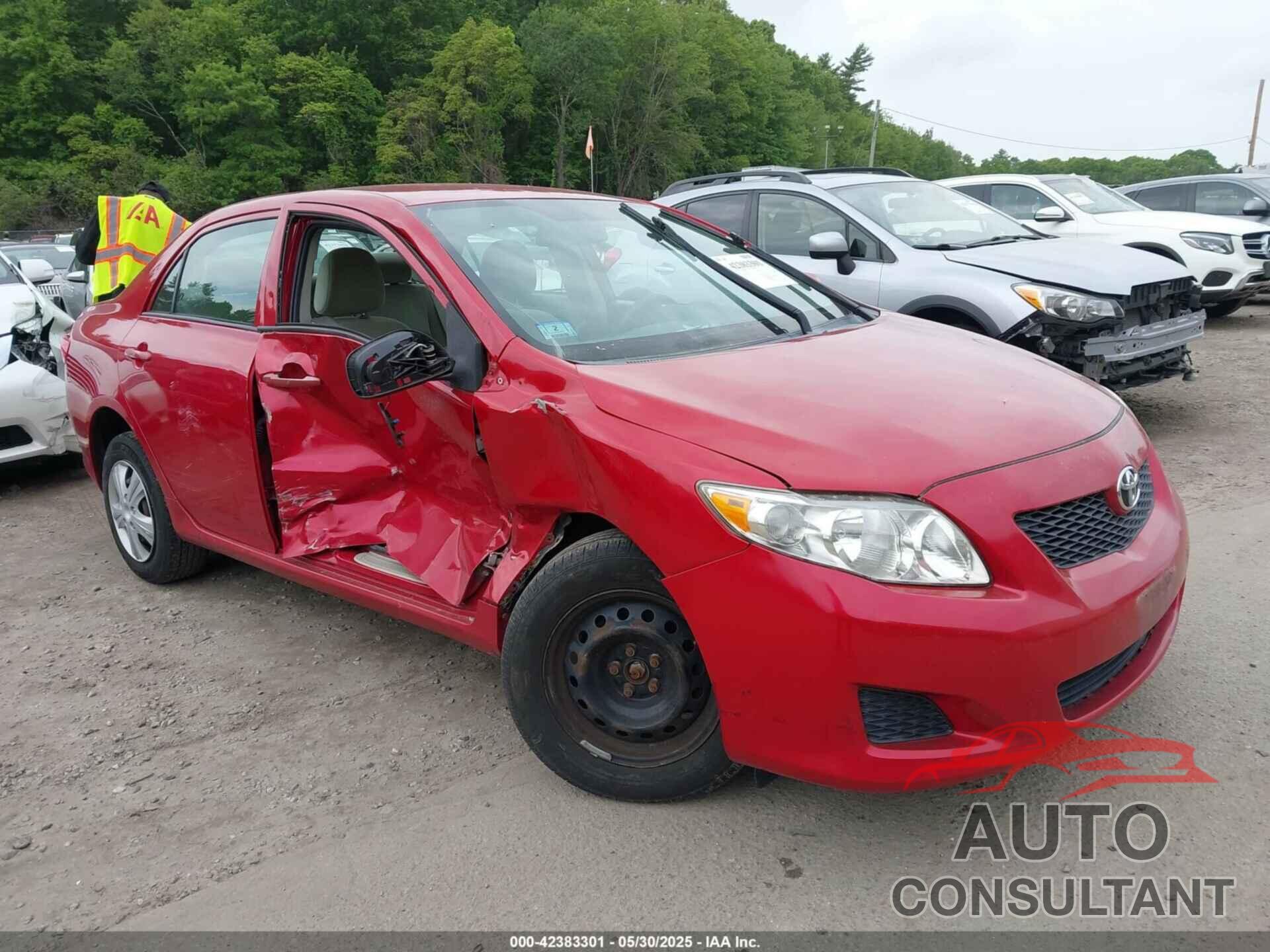 TOYOTA COROLLA 2010 - 2T1BU4EE8AC517689