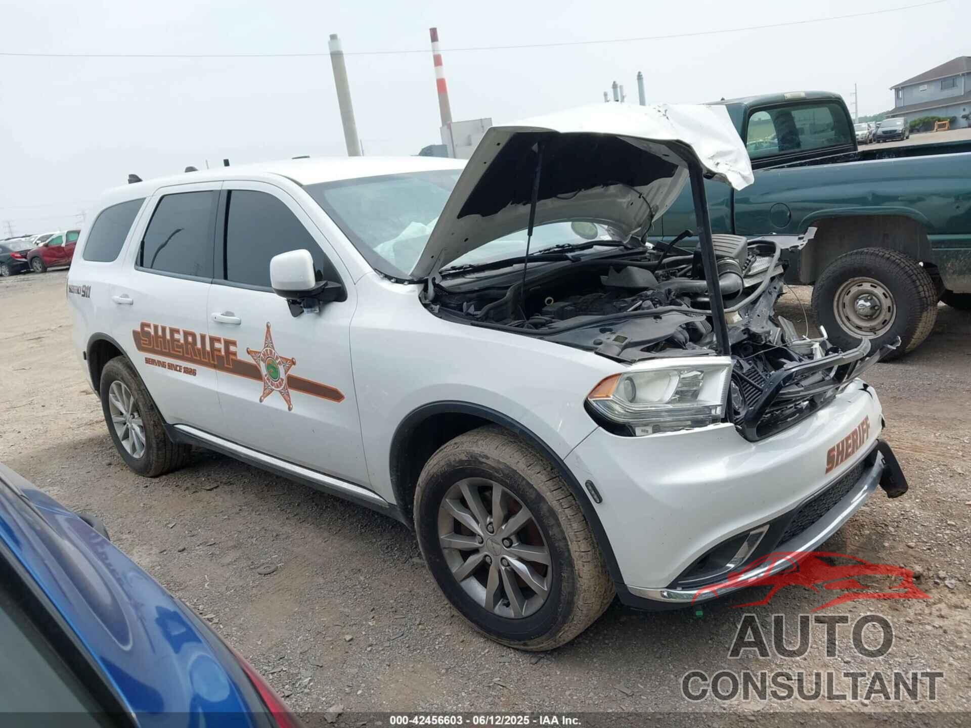 DODGE DURANGO 2017 - 1C4RDJFGXHC741255
