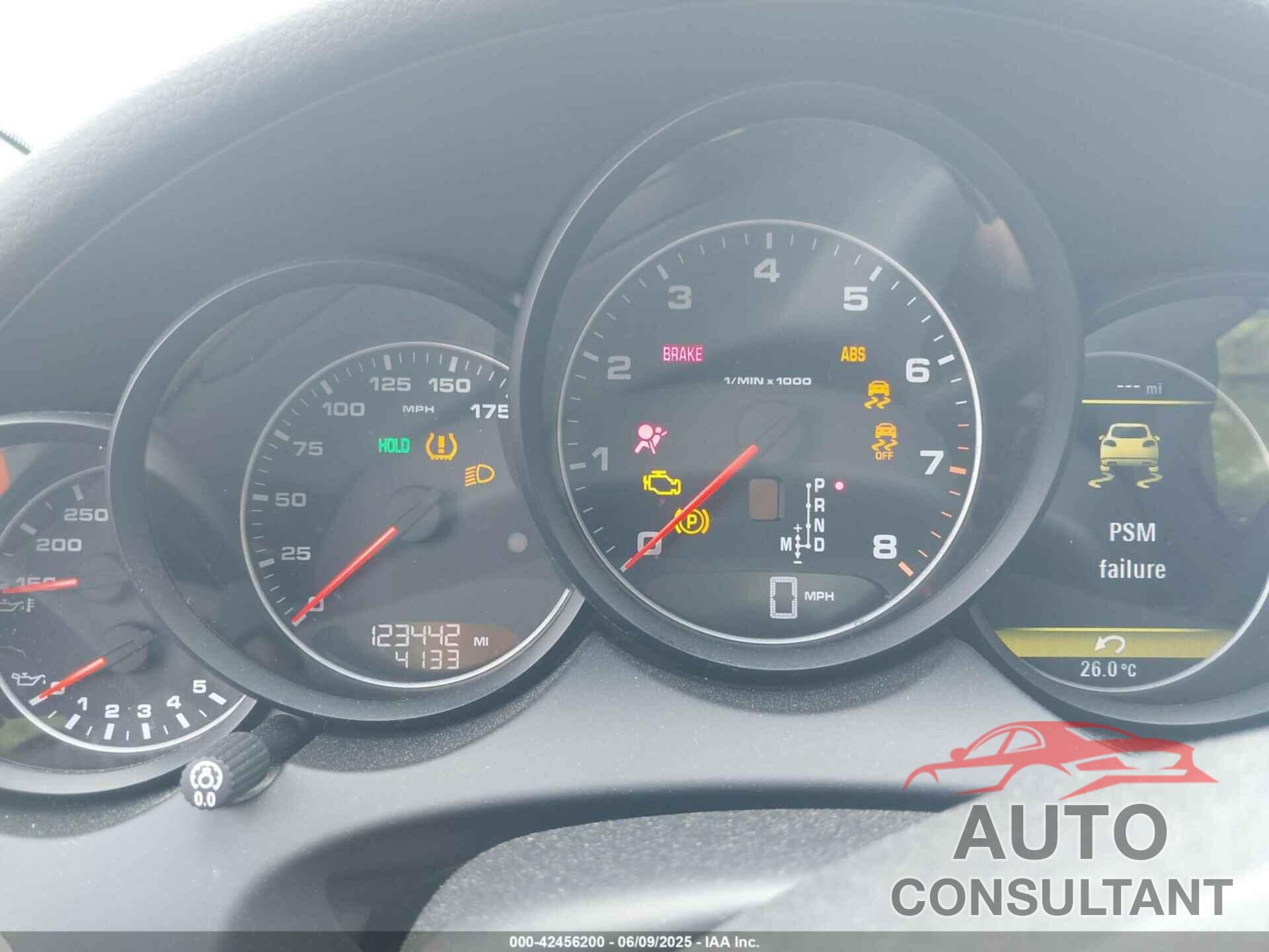 PORSCHE CAYENNE 2014 - WP1AA2A21ELA09887