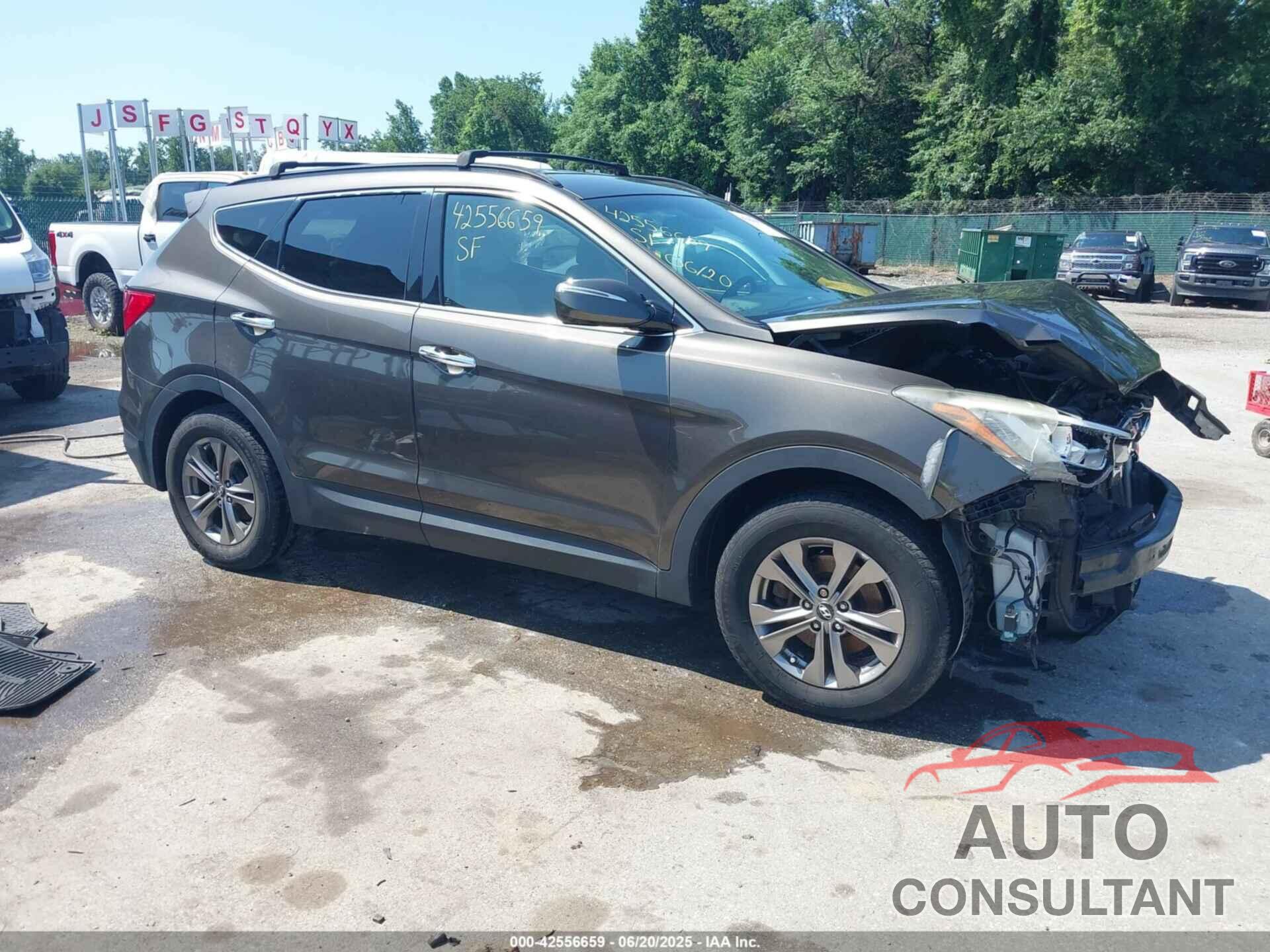 HYUNDAI SANTA FE 2013 - 5XYZUDLB3DG096612